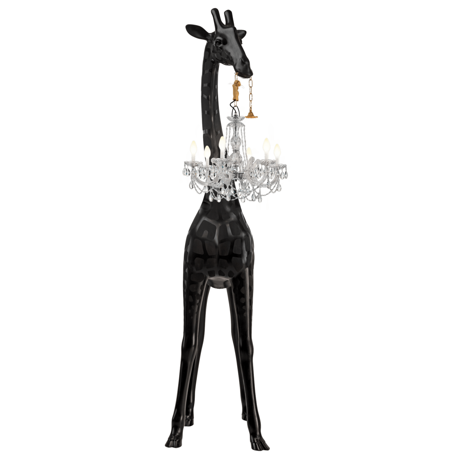 Lampa GIRAFFE IN LOVE M czarna Qeeboo Eye on Design