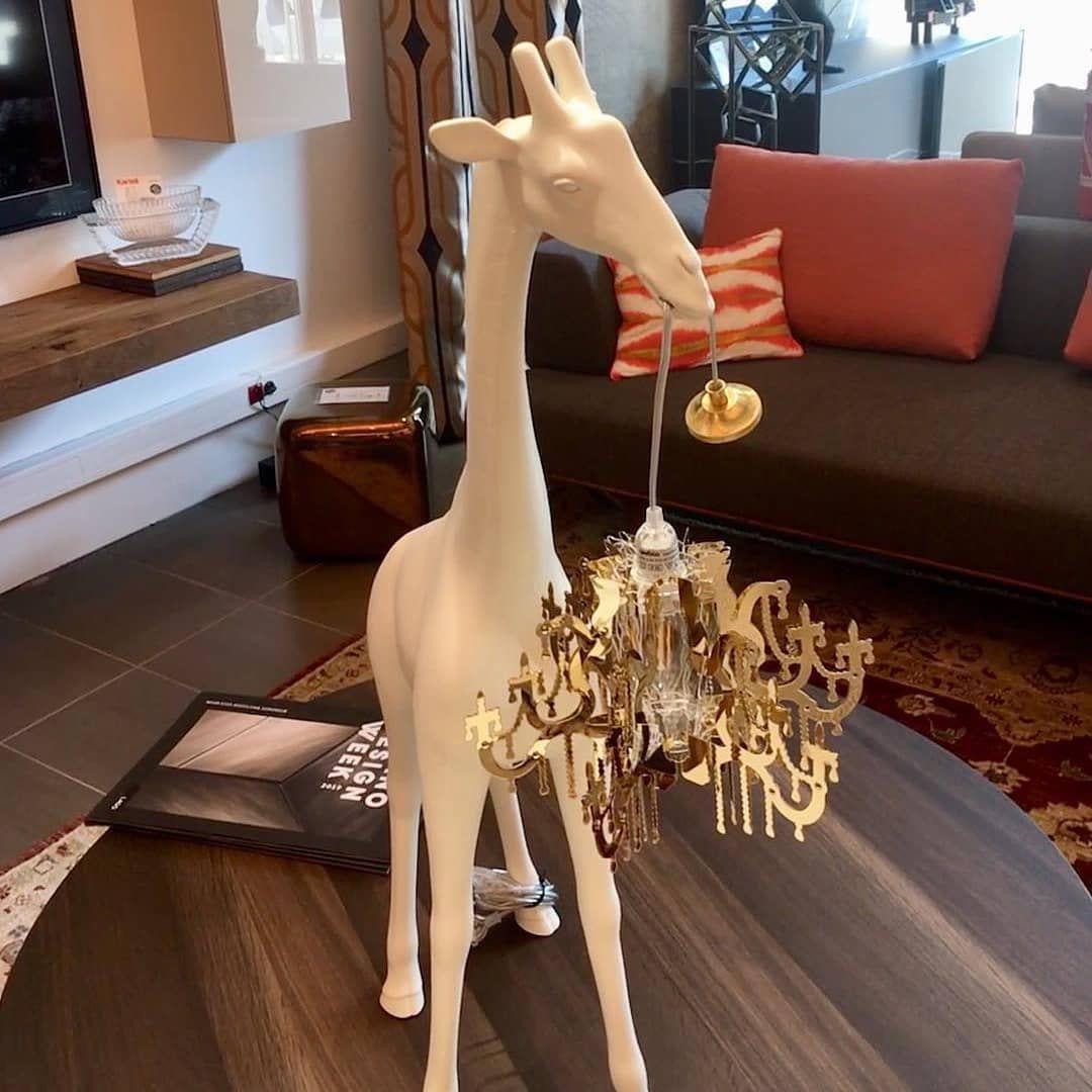 Lampa GIRAFFE IN LOVE XS biała Qeeboo Eye on Design