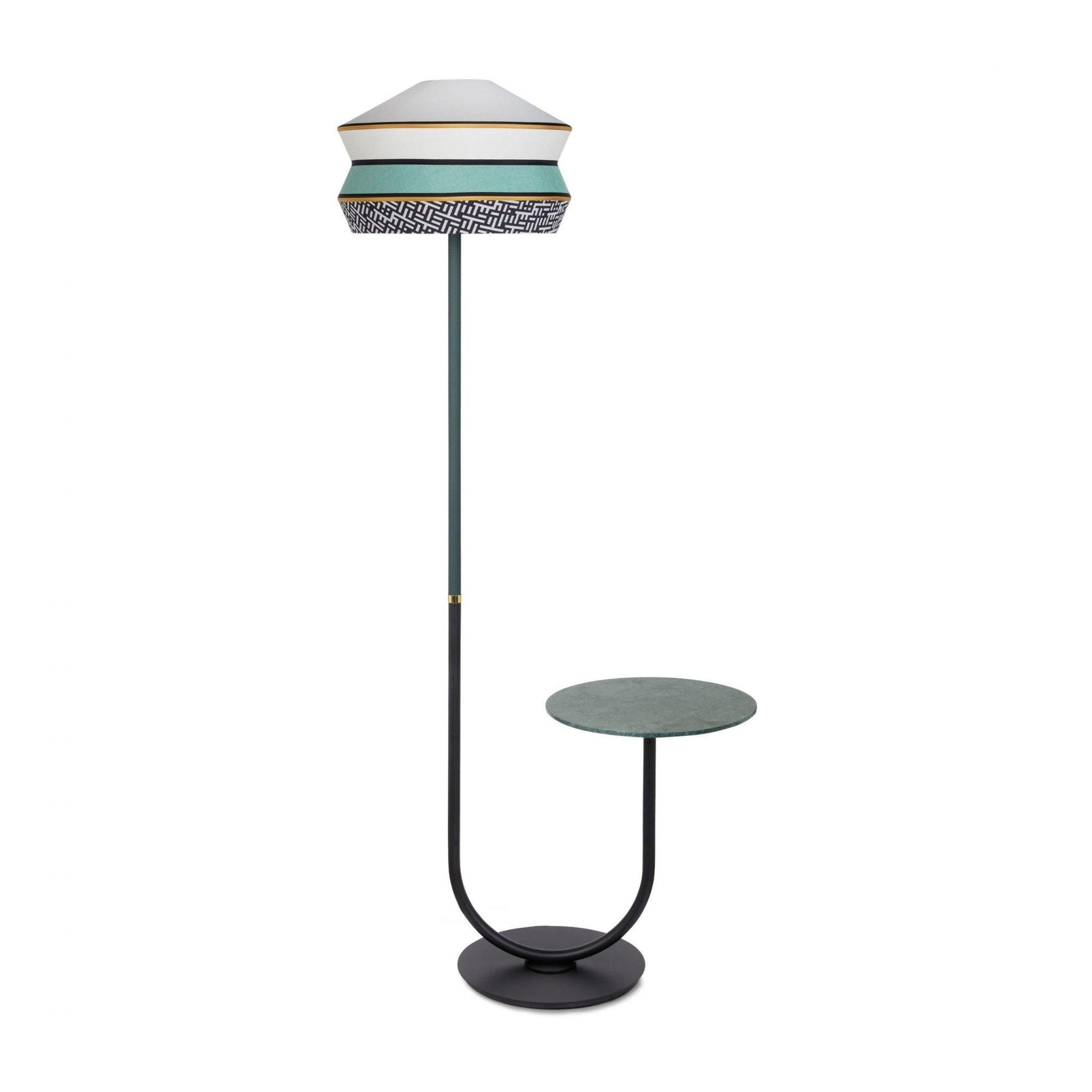 Lampa i stolik CALYPSO ANTIGUA miętowy Contardi Eye on Design
