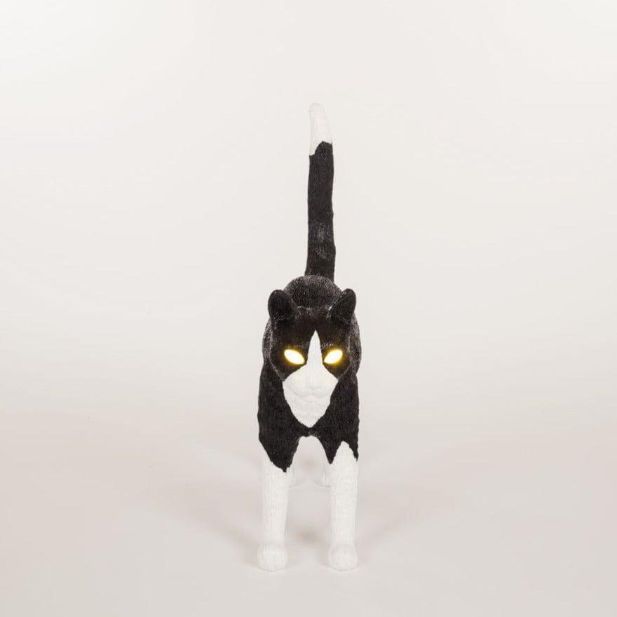 Lampa JOBBY THE CAT biało-czarny Seletti Eye on Design