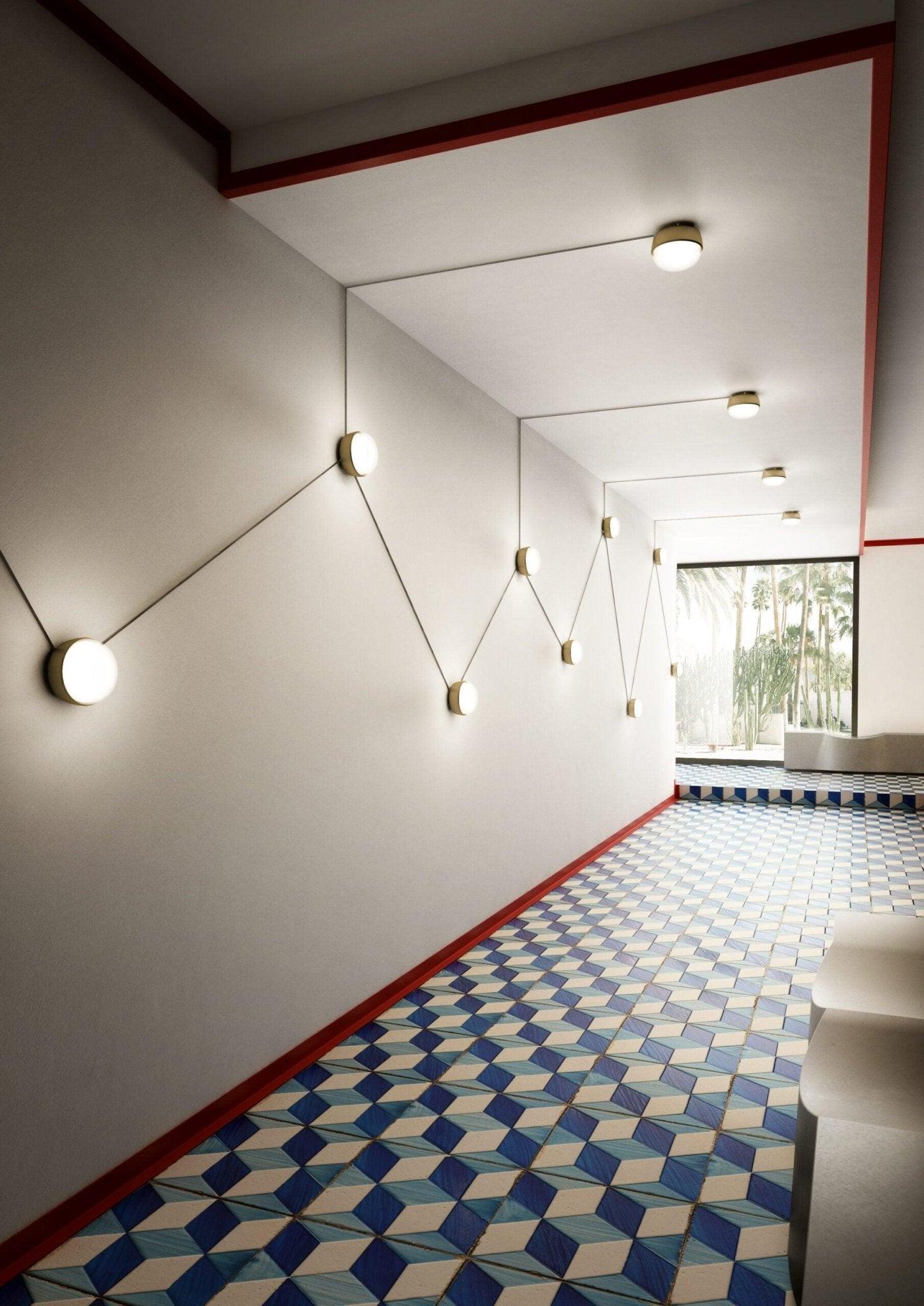 Lampa modułowa KIKI CONNECT satynowy złoty Contardi Eye on Design