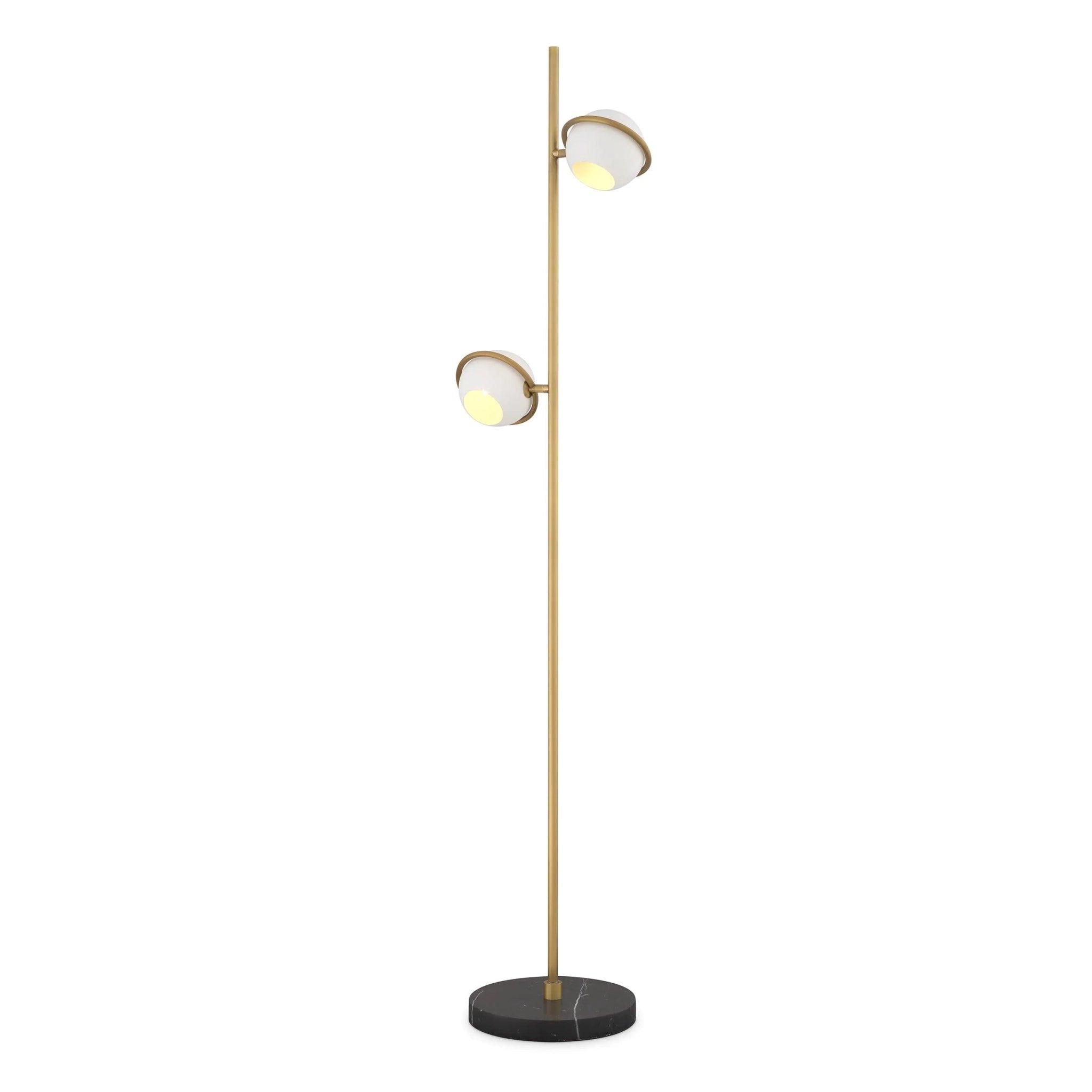 Lampa podłogowa APRILLIA mosiężny Eichholtz Eye on Design