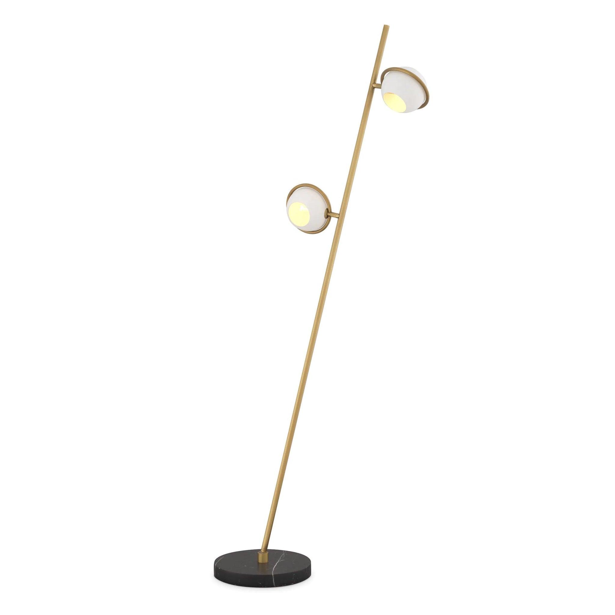 Lampa podłogowa APRILLIA mosiężny Eichholtz Eye on Design
