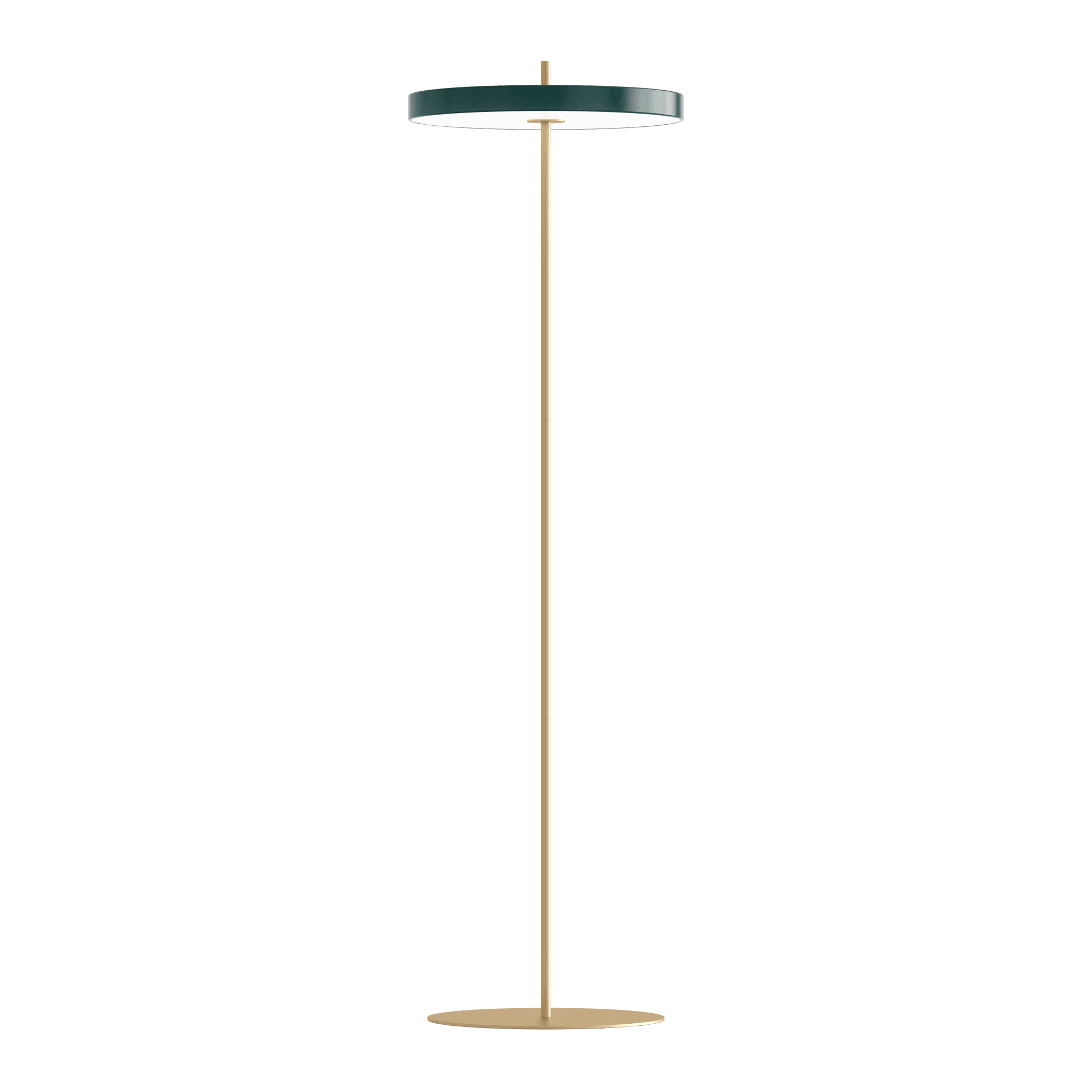 Lampa podłogowa ASTERIA FLOOR butelkowy zielony UMAGE Eye on Design