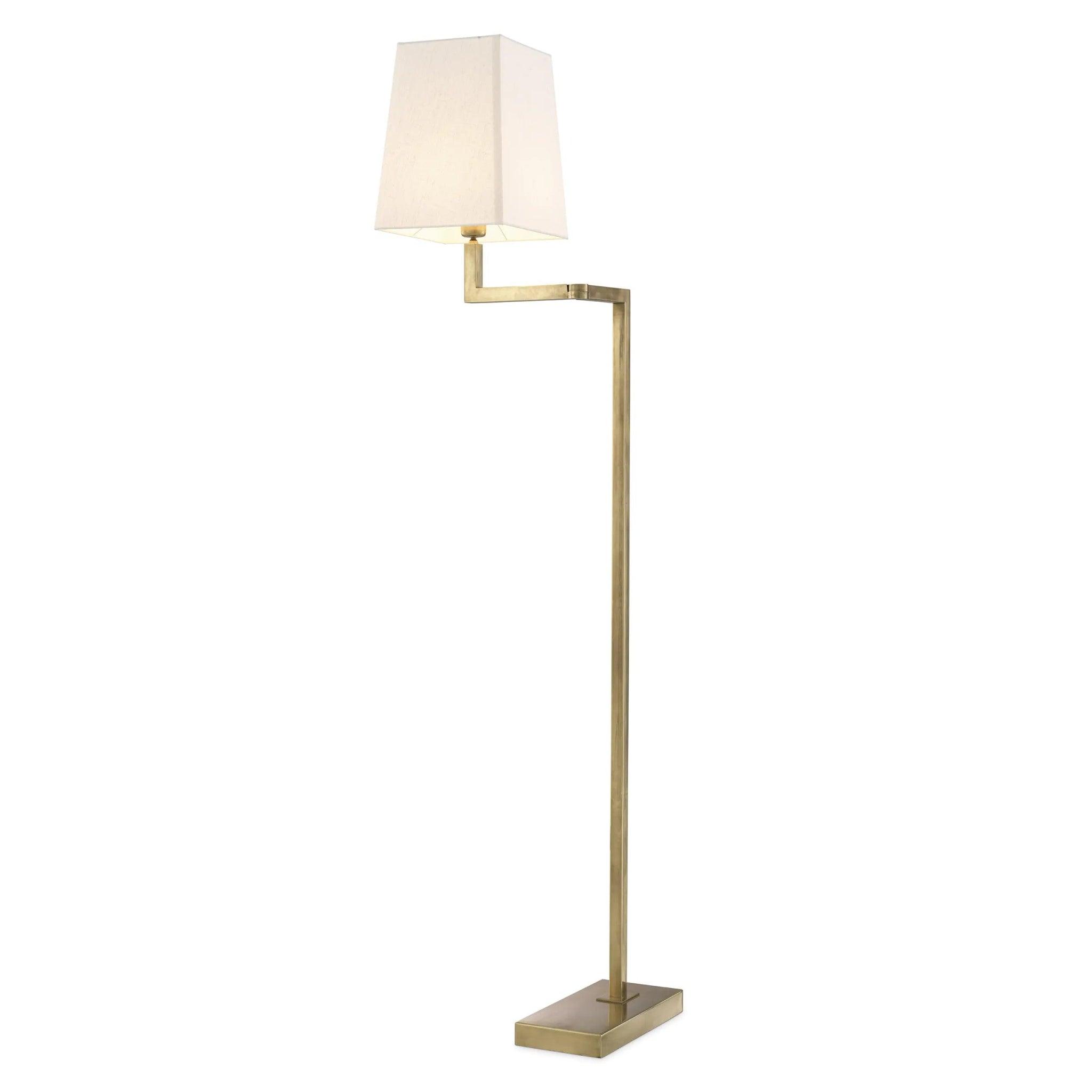Lampa podłogowa CAMBELL mosiężny Eichholtz Eye on Design