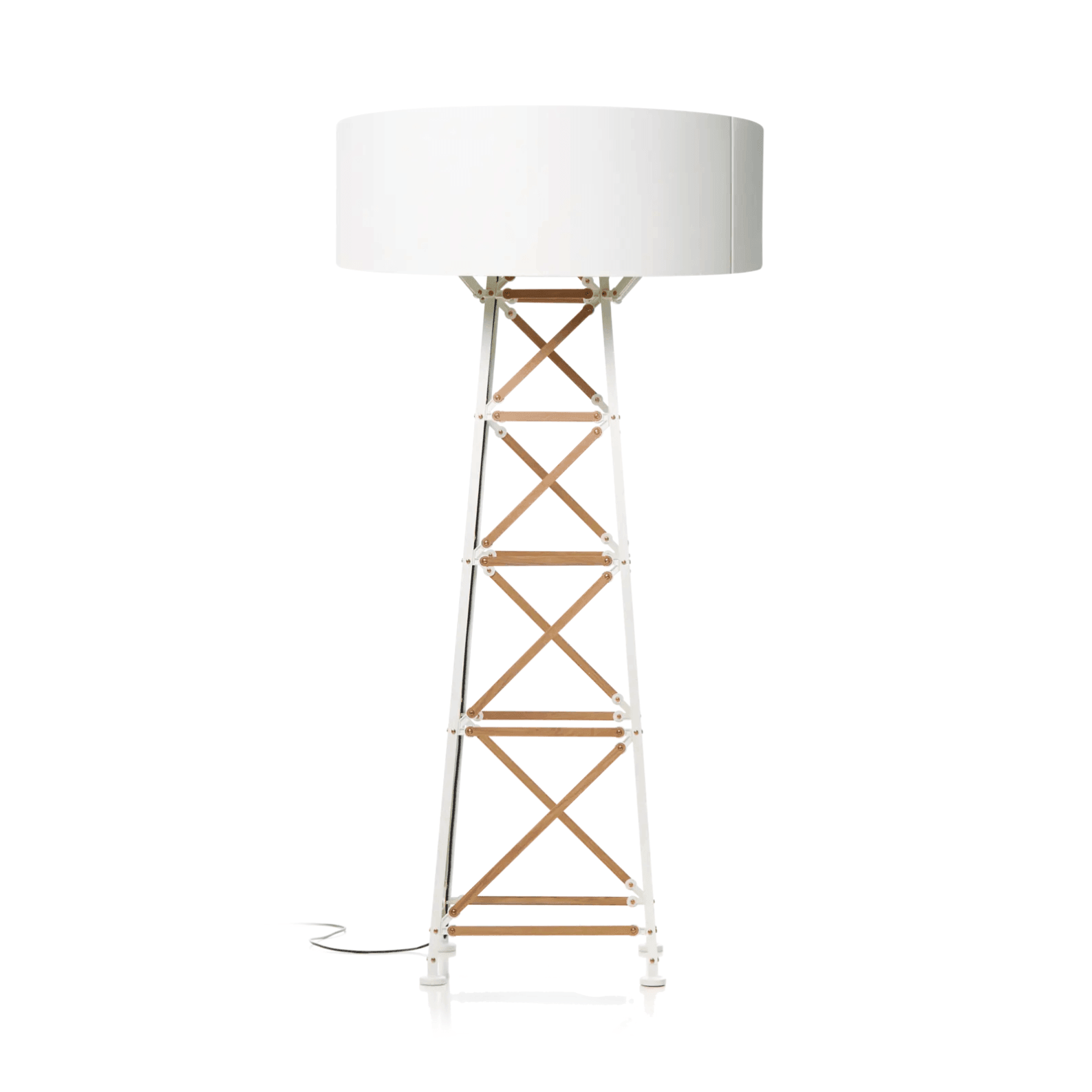 Lampa podłogowa CONSTRUCTION biały Moooi Eye on Design