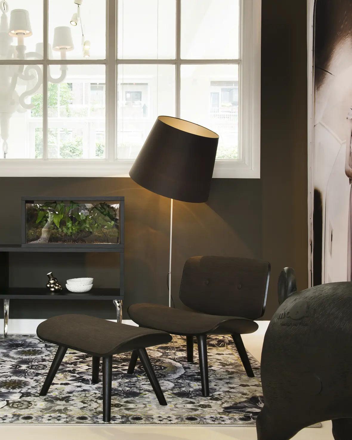 Lampa podłogowa DOUBLE SHADE czarny Moooi Eye on Design