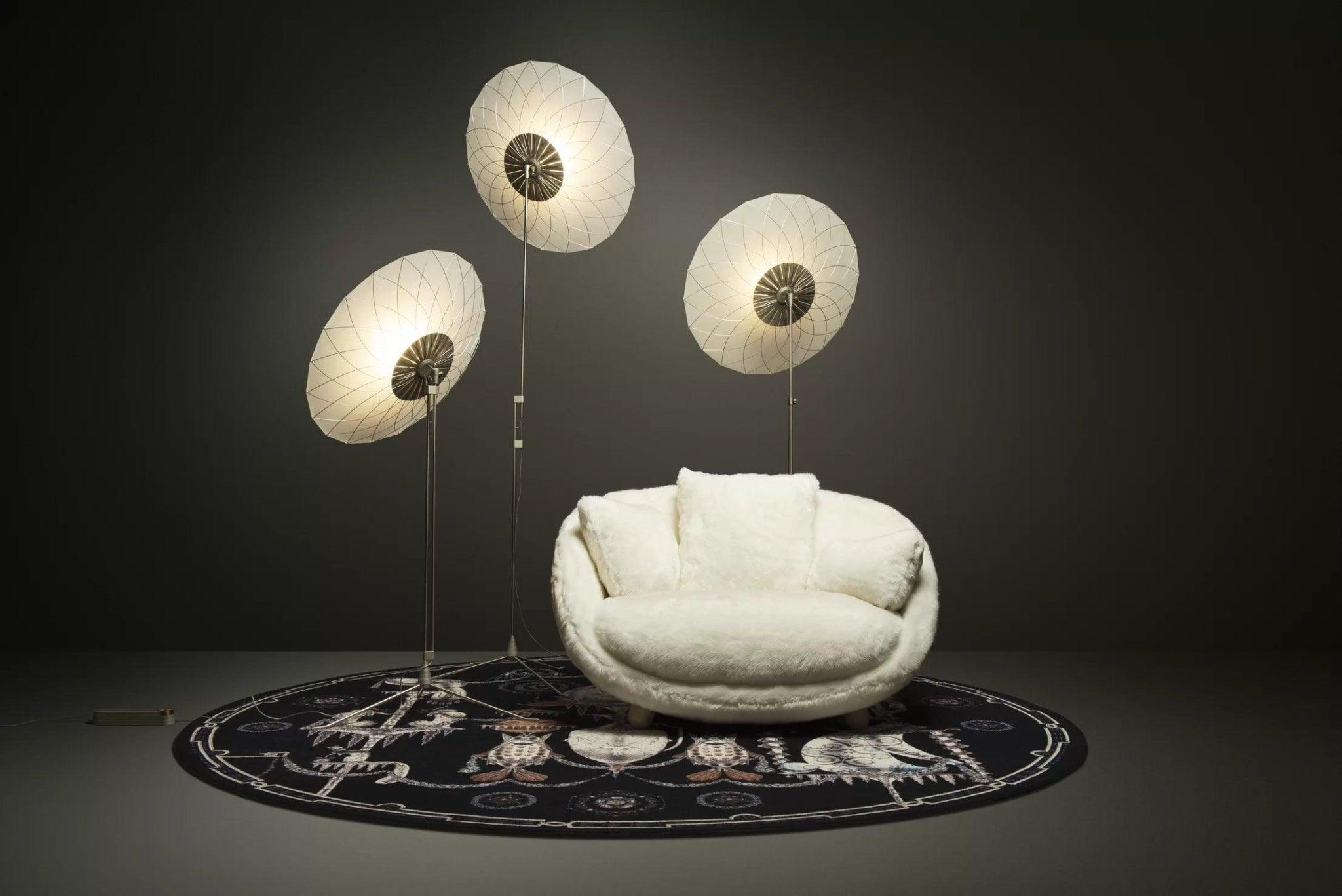 Lampa podłogowa FILIGREE srebrny Moooi Eye on Design