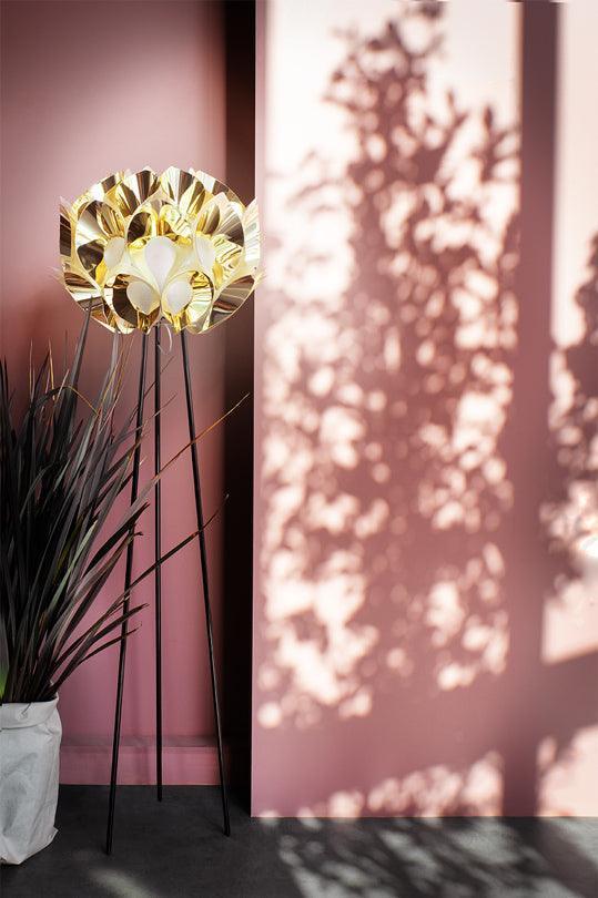 Lampa podłogowa FLORA złoty SLAMP Eye on Design