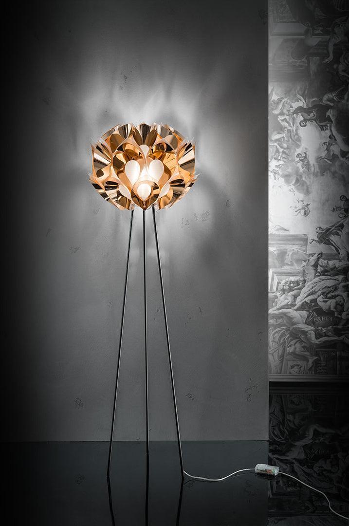 Lampa podłogowa FLORA złoty SLAMP Eye on Design