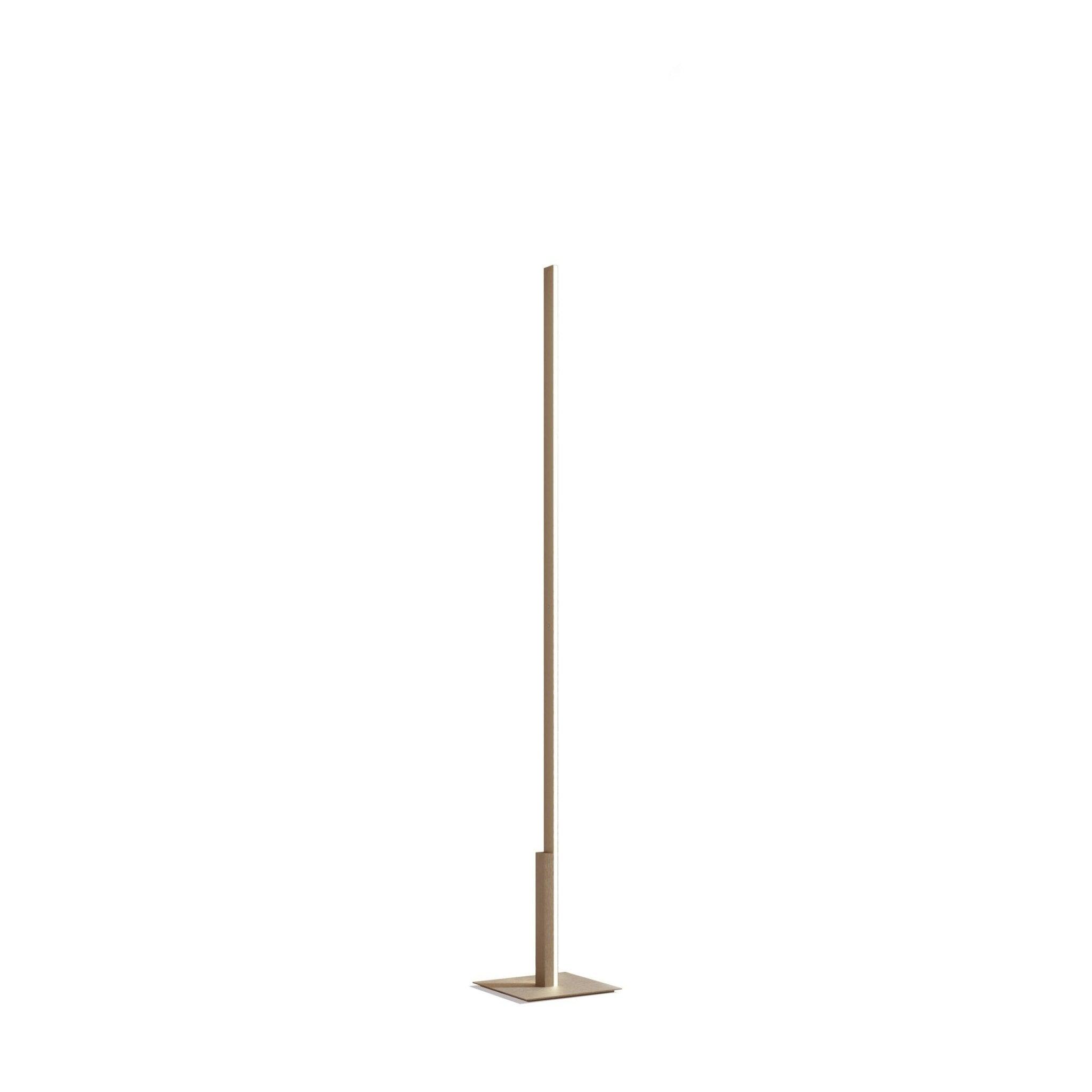 Lampa podłogowa FLY satynowy złoty Contardi 190 cm Eye on Design
