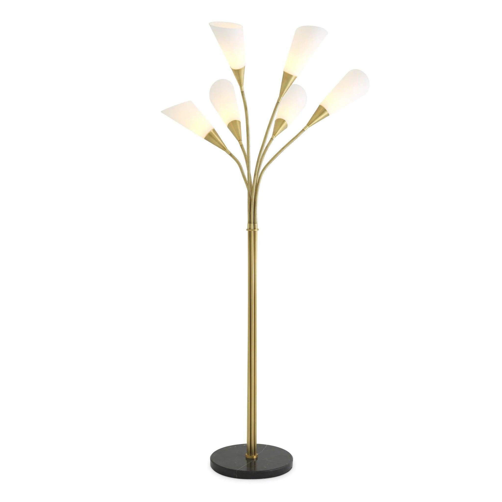 Lampa podłogowa GAGNON mosiężny Eichholtz Eye on Design