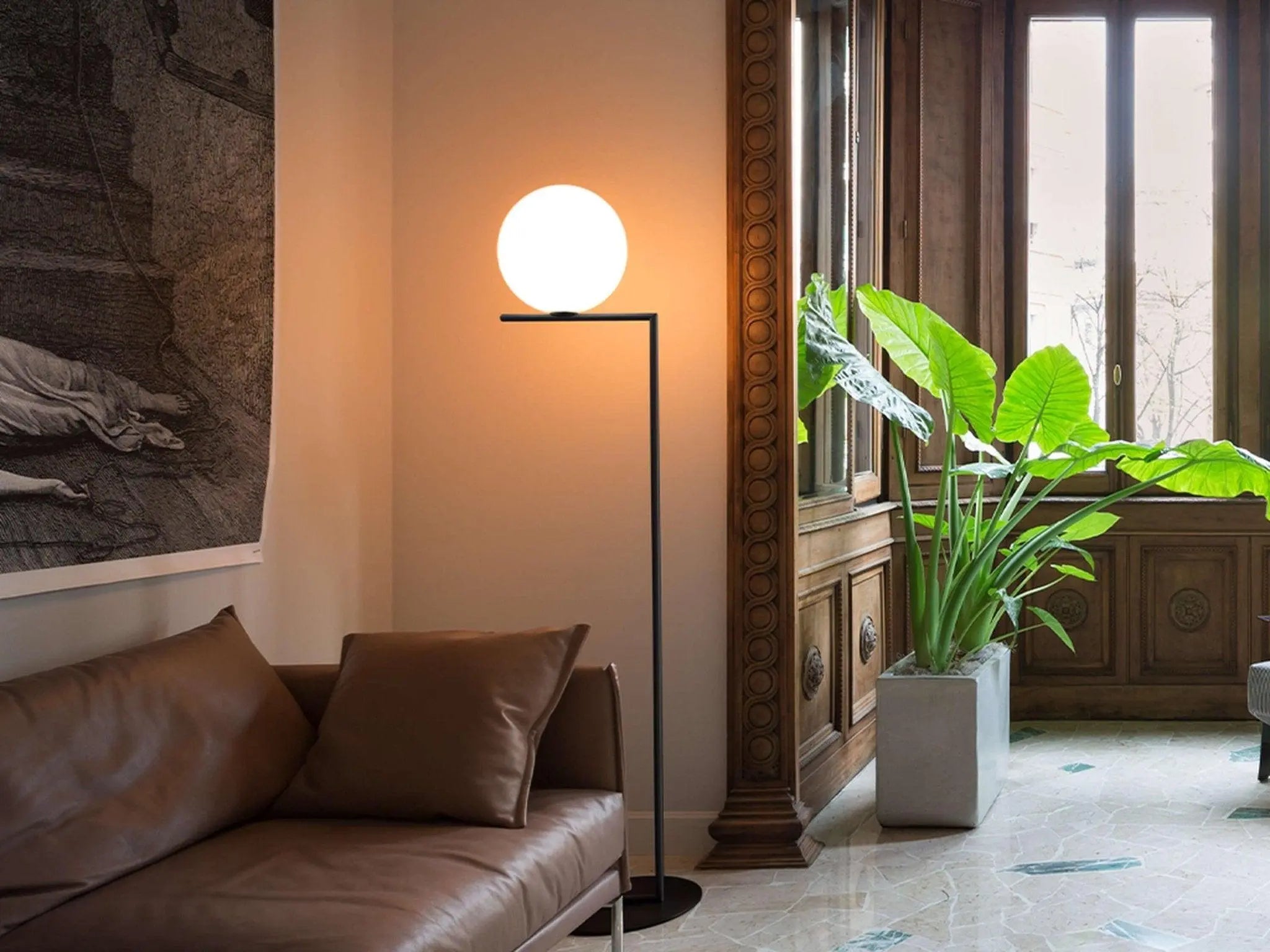 Lampa podłogowa IC LIGHTS czarny – Flos