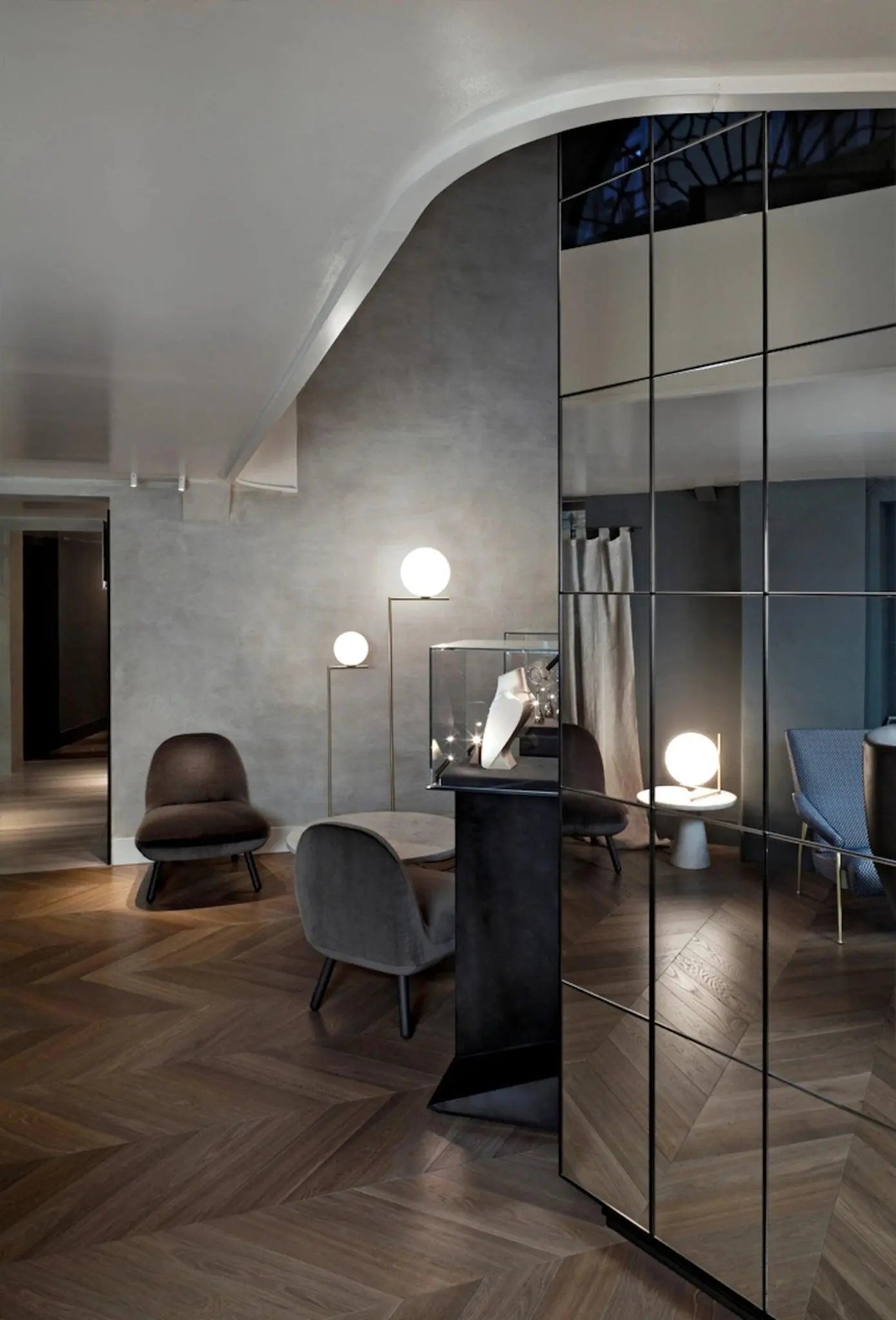 Lampa podłogowa IC LIGHTS mosiężny – Flos