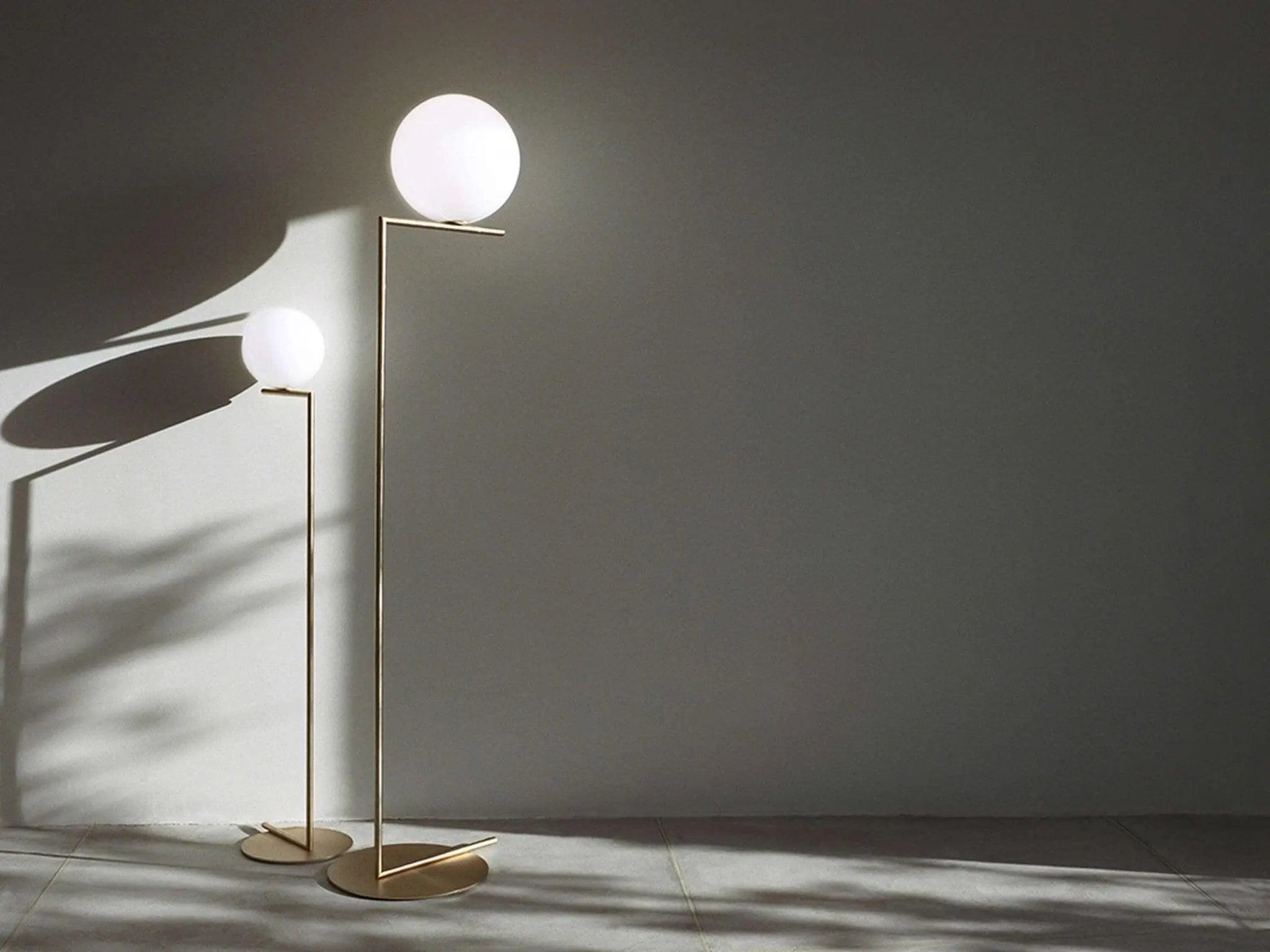 Lampa podłogowa IC LIGHTS mosiężny – Flos