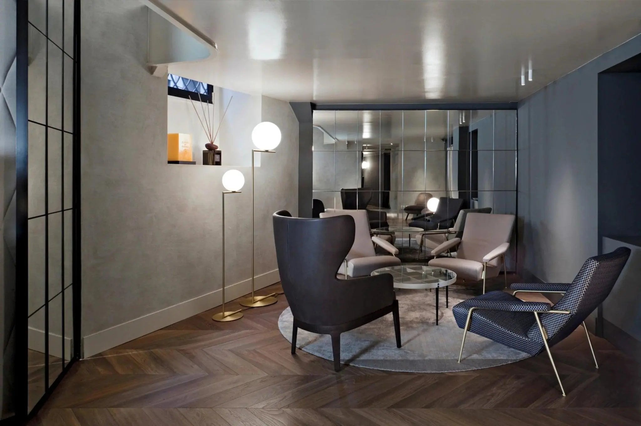 Lampa podłogowa IC LIGHTS mosiężny – Flos