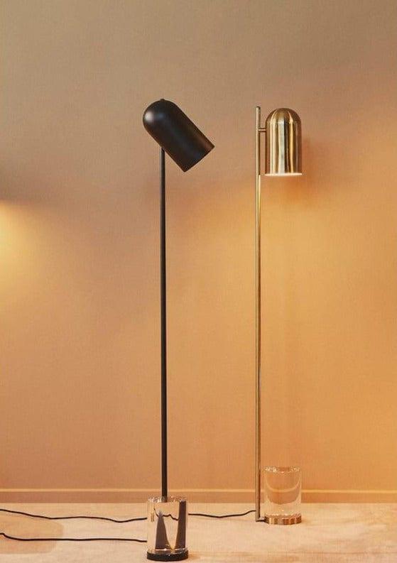 Lampa podłogowa LUCEO czarny AYTM Eye on Design