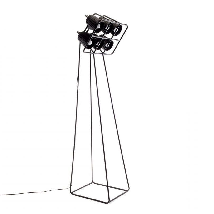 Lampa podłogowa MULTILAMP czarny Seletti Eye on Design