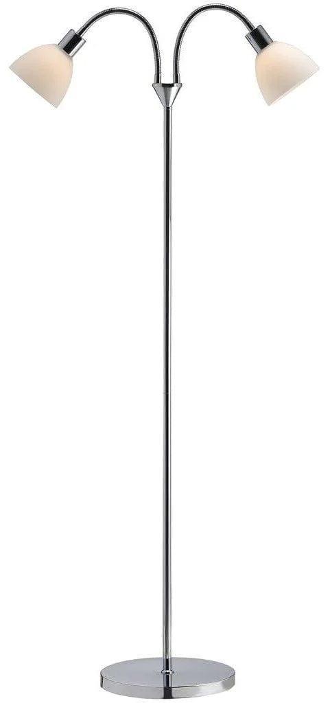 Lampa podłogowa podwójna RAY srebrny Nordlux 155 cm Eye on Design