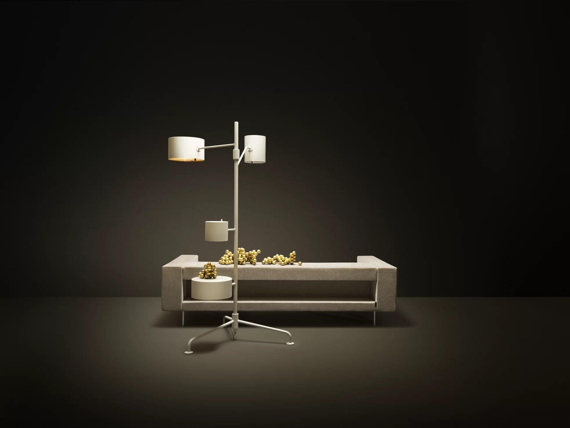 Lampa podłogowa STATISTOCRAT pomarańczowy Moooi Eye on Design