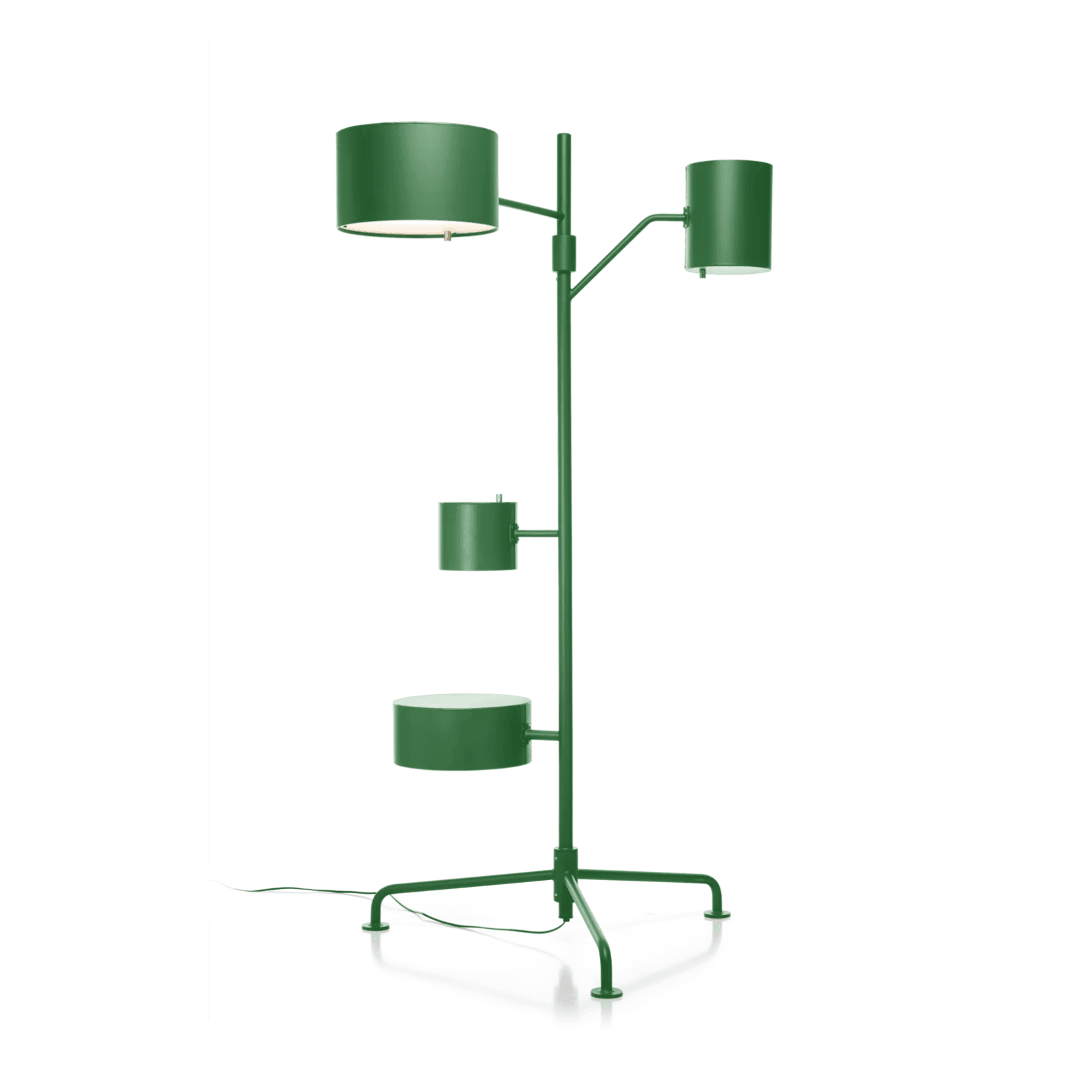 Lampa podłogowa STATISTOCRAT zielony trawiasty Moooi Eye on Design