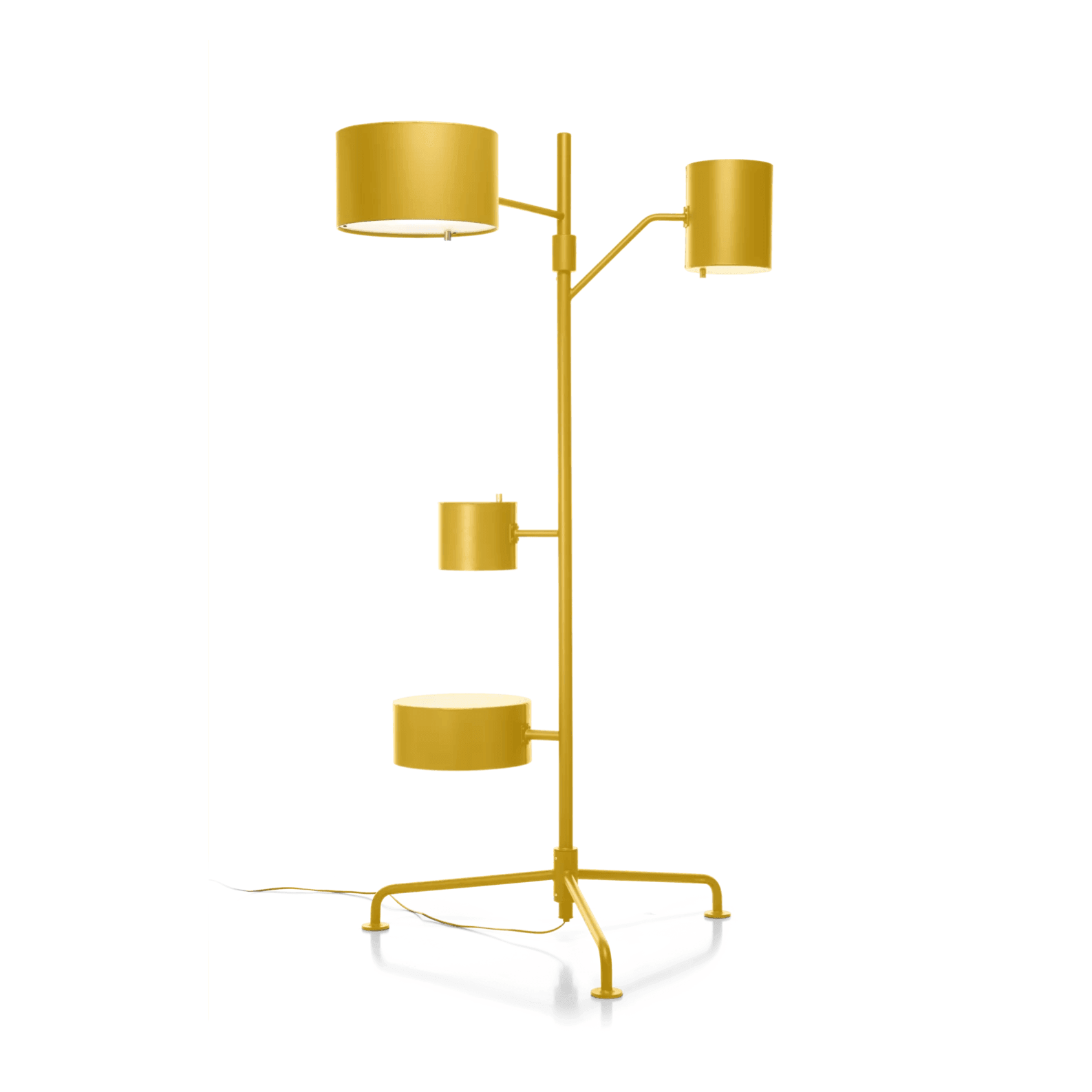Lampa podłogowa STATISTOCRAT żółty Moooi Eye on Design