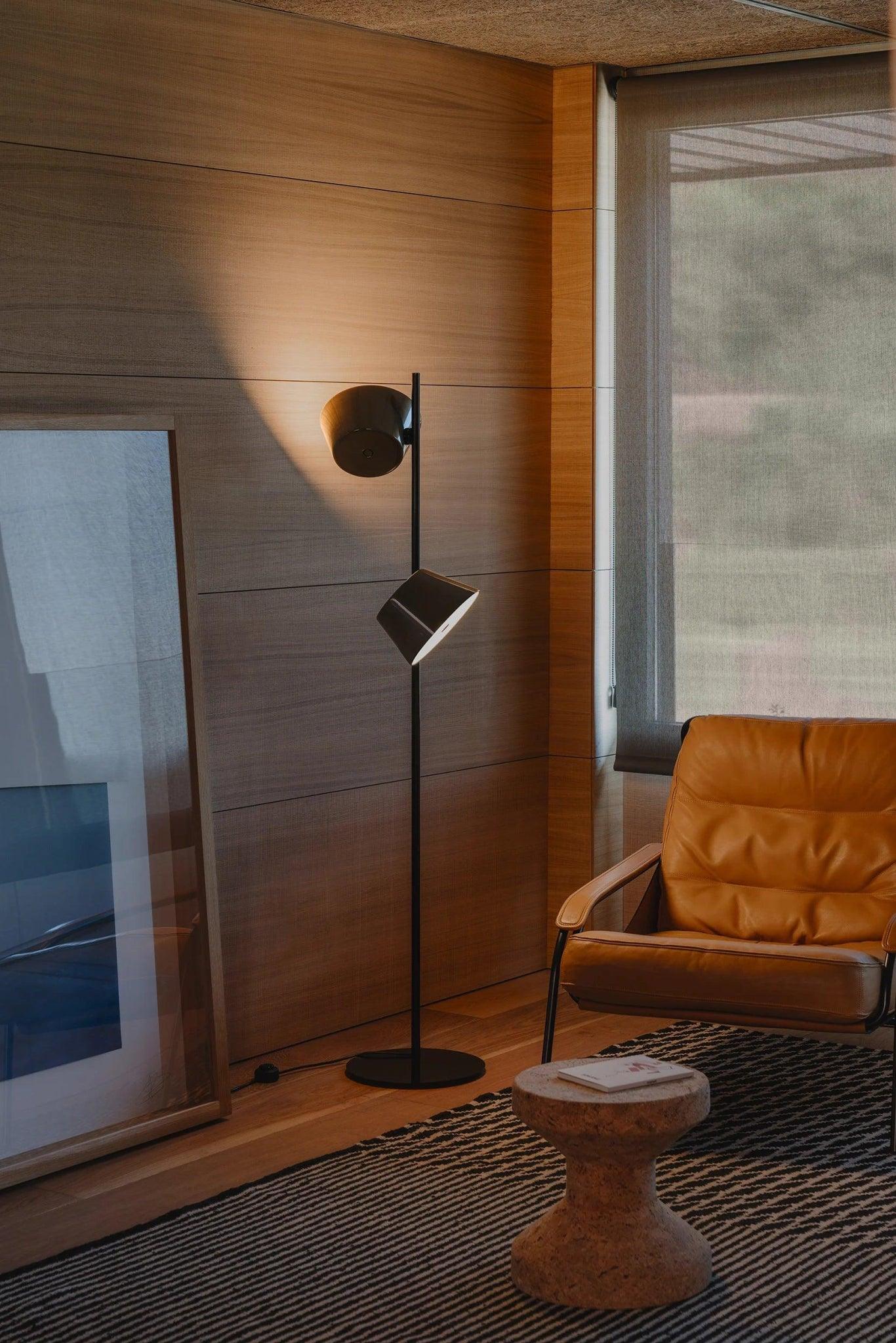 Lampa podłogowa TAM TAM pomarańczowy Marset Eye on Design