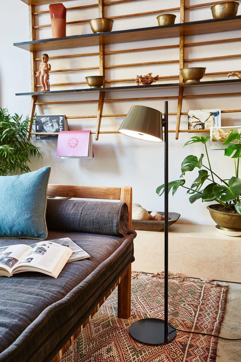 Lampa podłogowa TAM TAM pomarańczowy Marset Eye on Design