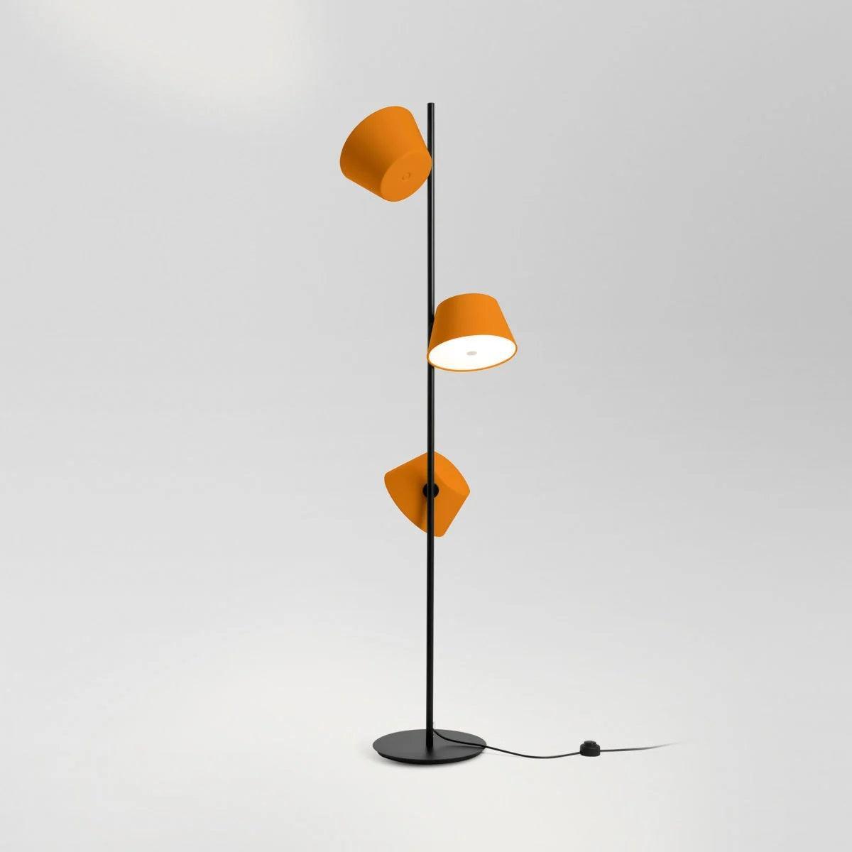 Lampa podłogowa TAM TAM pomarańczowy Marset Eye on Design