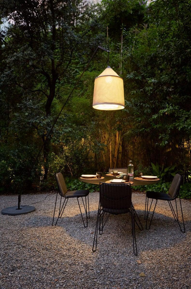 Lampa podłogowa zewnętrzna JAIMA niebieski Marset Eye on Design