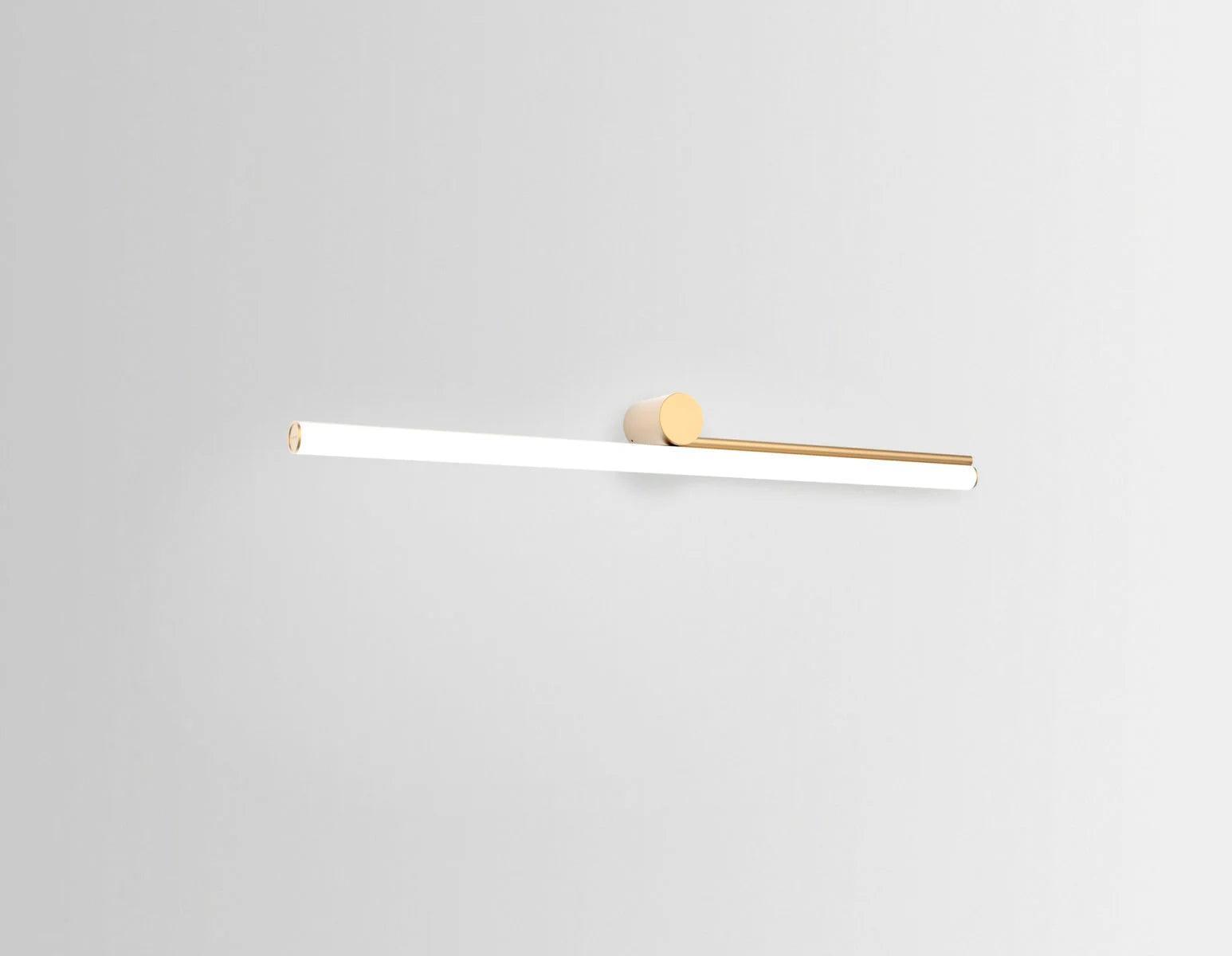 Lampa ścienna AMBROSIA złoty Marset 90 cm - prawostronny 2200 K Eye on Design