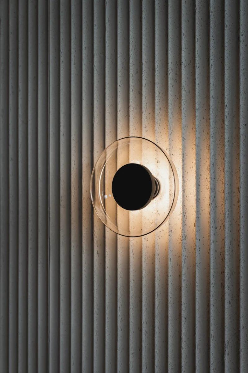 Lampa ścienna AURA dymione szkło Marset Eye on Design