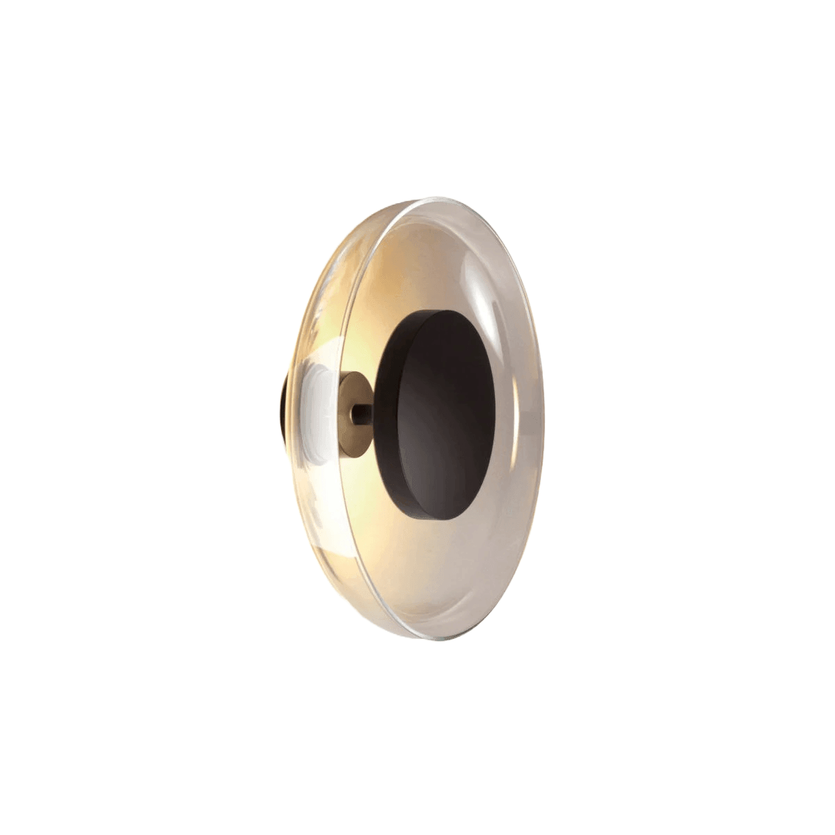 Lampa ścienna AURA dymione szkło Marset 25.3 cm ON/OFF - bez ściemniacza Eye on Design