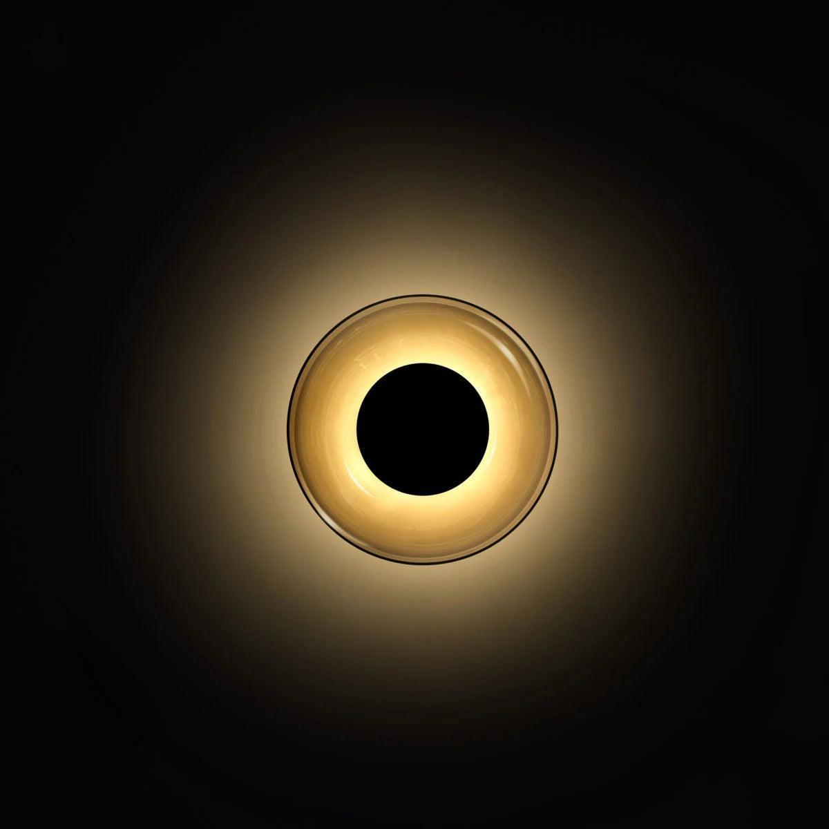 Lampa ścienna AURA dymione szkło Marset Eye on Design