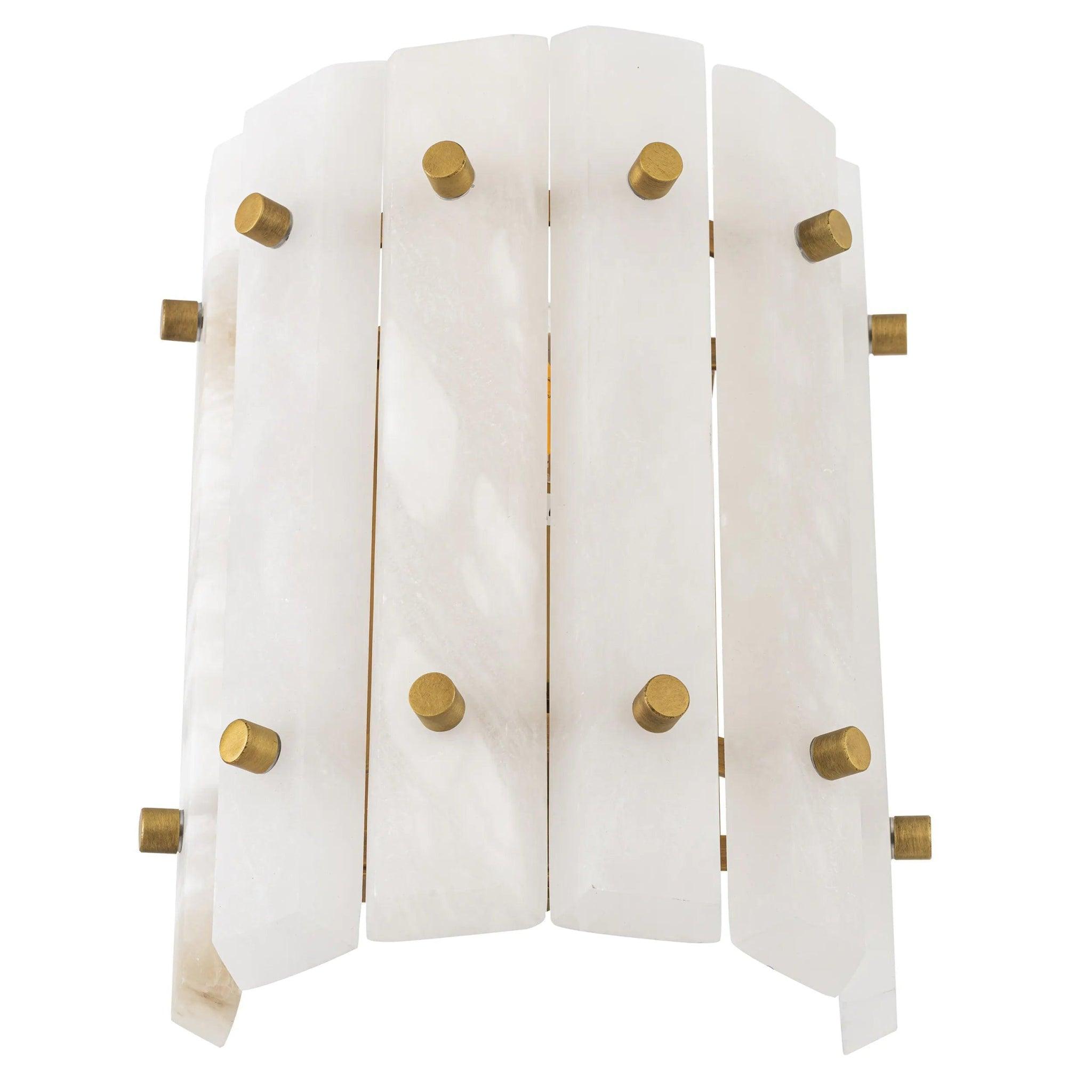 Lampa ścienna BLASON SINGLE alabaster Eichholtz Eye on Design