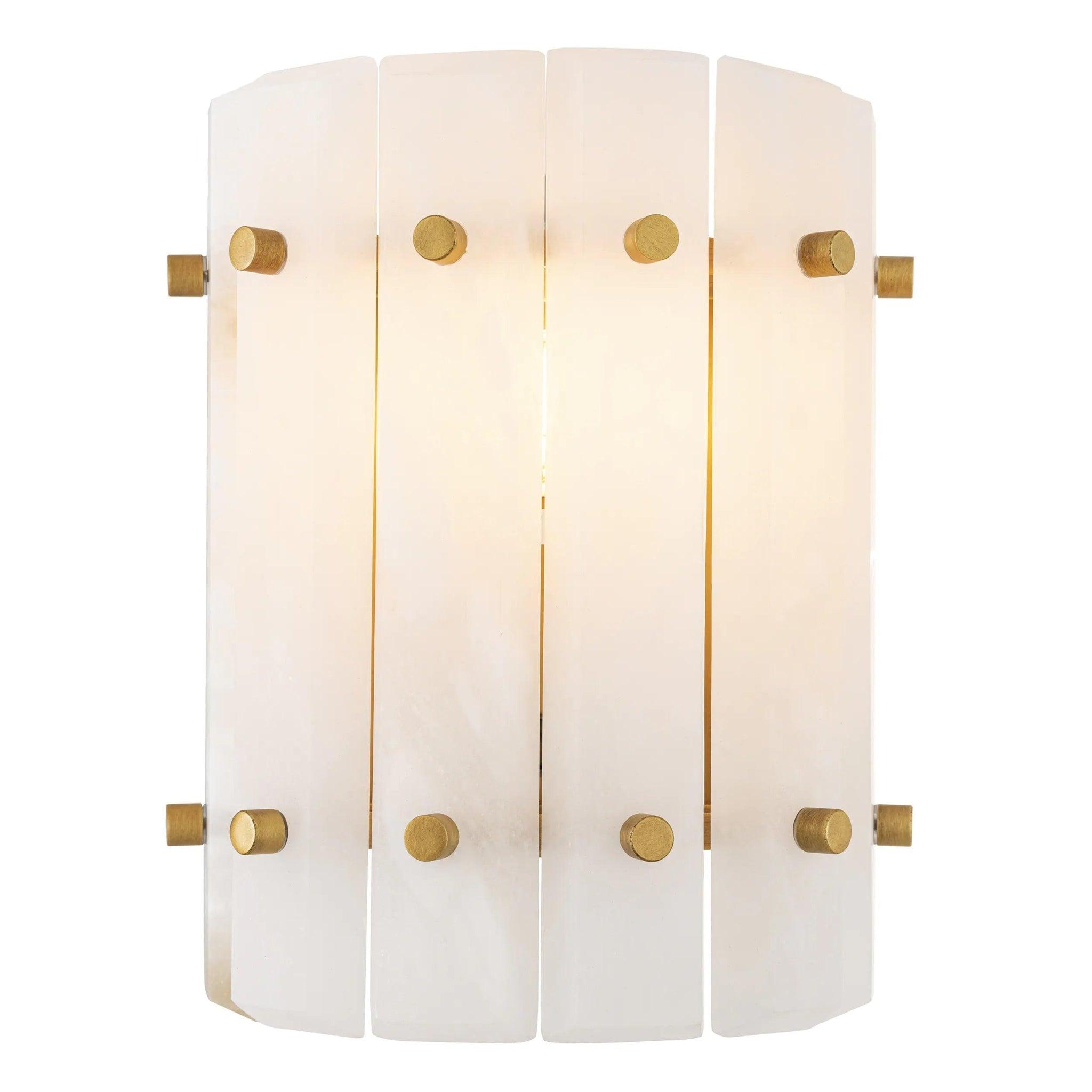 Lampa ścienna BLASON SINGLE alabaster Eichholtz Eye on Design