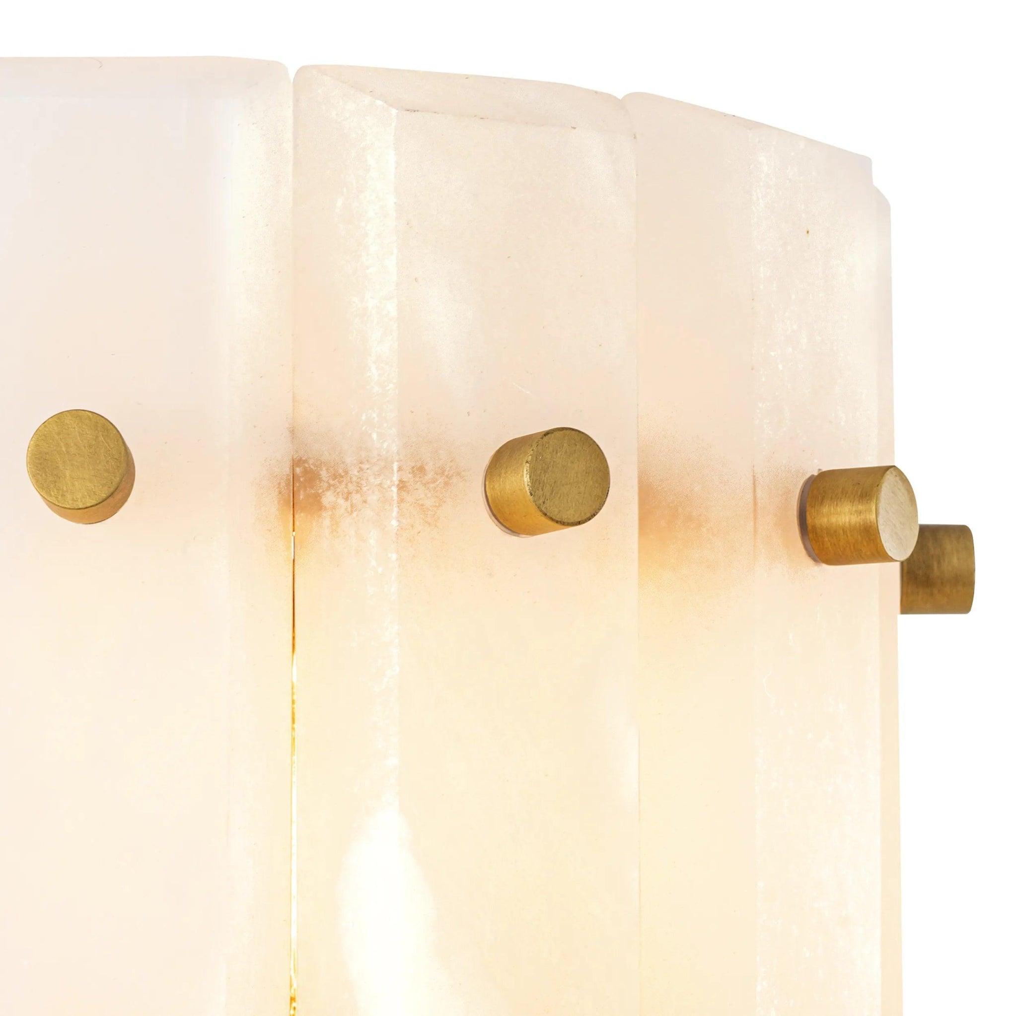 Lampa ścienna BLASON SINGLE alabaster Eichholtz Eye on Design