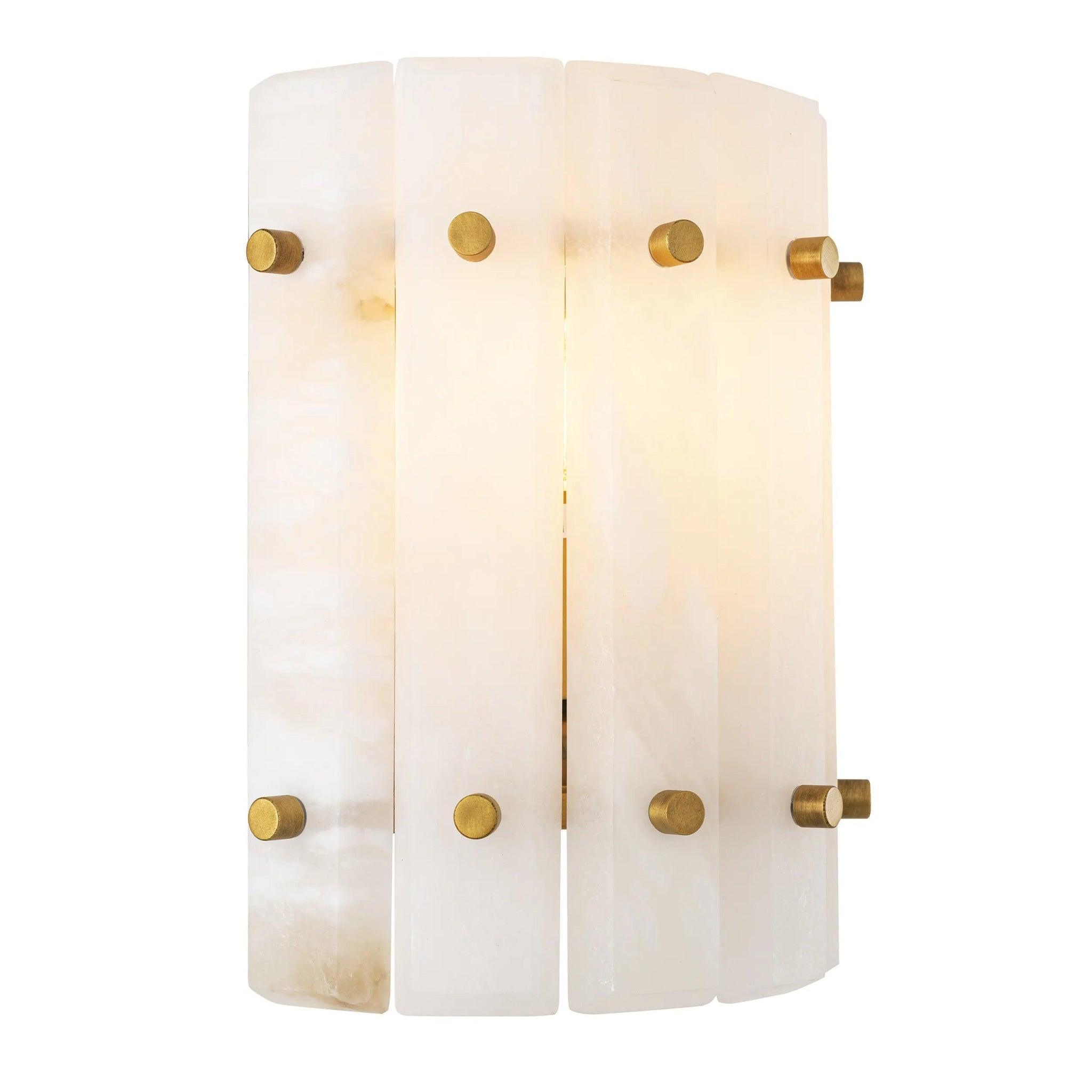 Lampa ścienna BLASON SINGLE alabaster Eichholtz Eye on Design