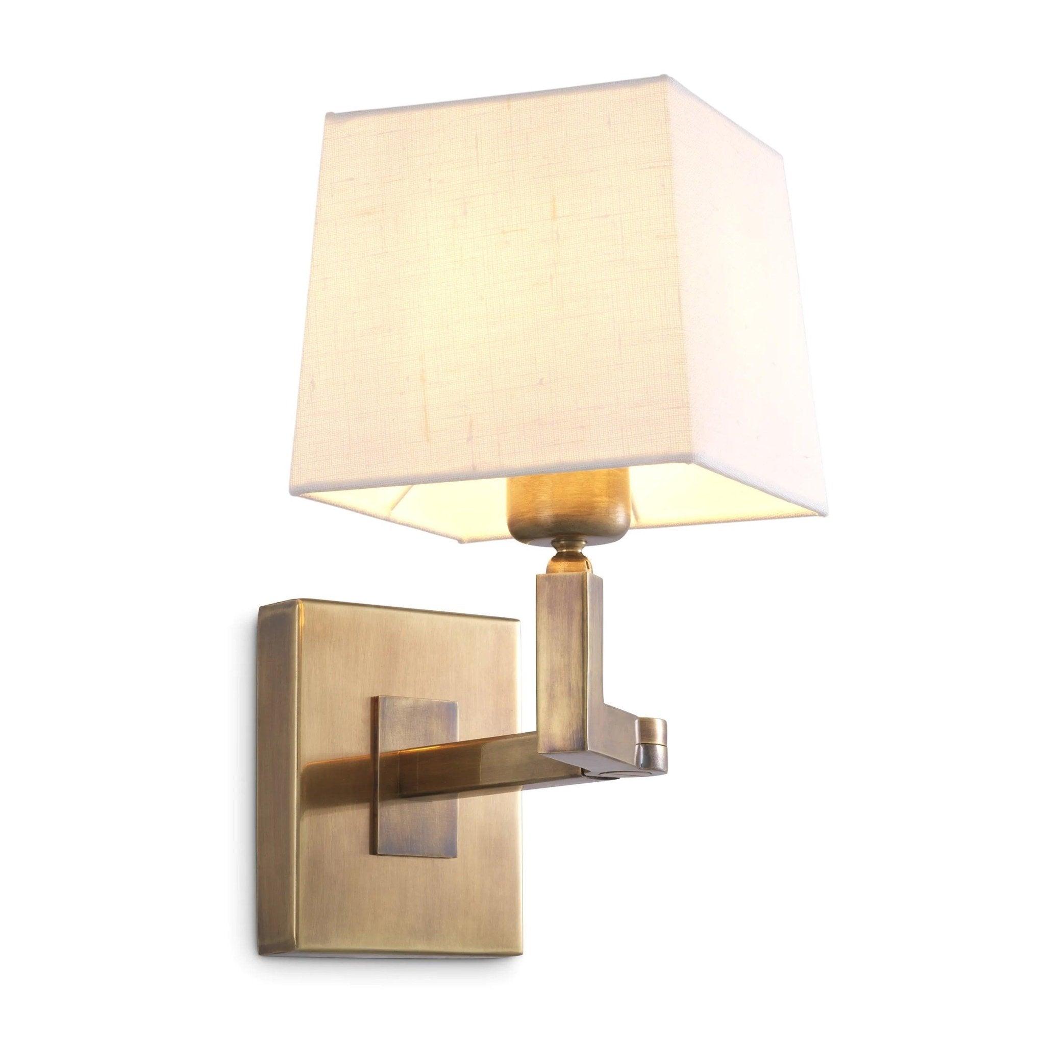 Lampa ścienna CAMBELL mosiężny Eichholtz Eye on Design