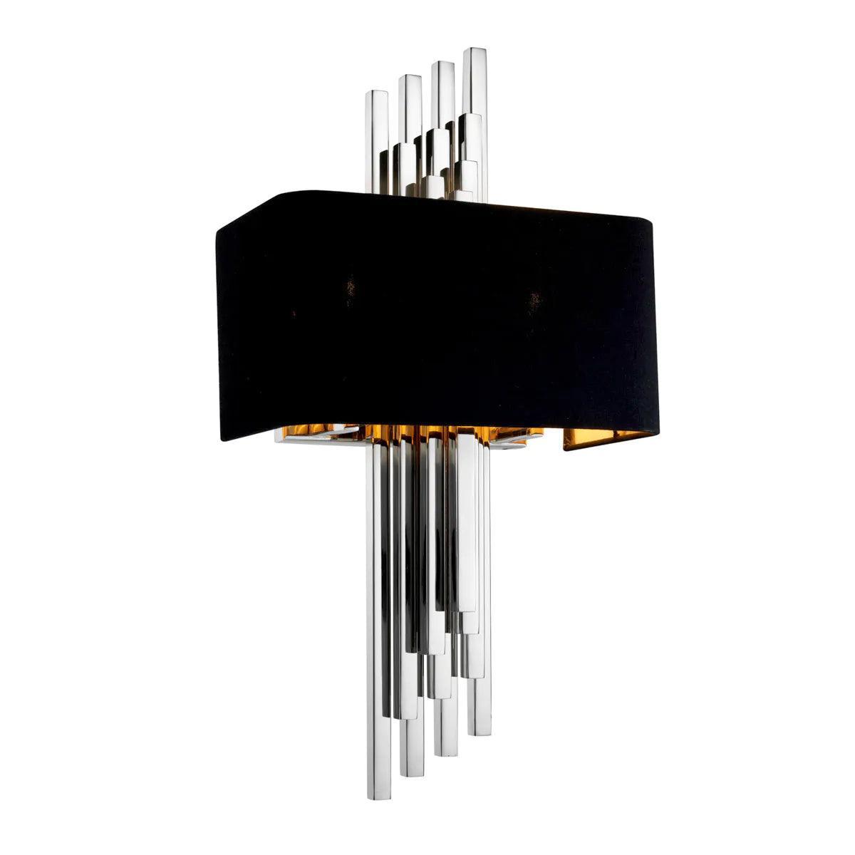 Lampa ścienna CARUSO srebrny Eichholtz Eye on Design