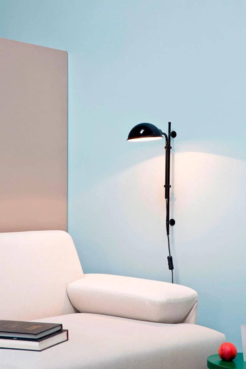 Lampa ścienna FUNICULI czarny Marset Eye on Design