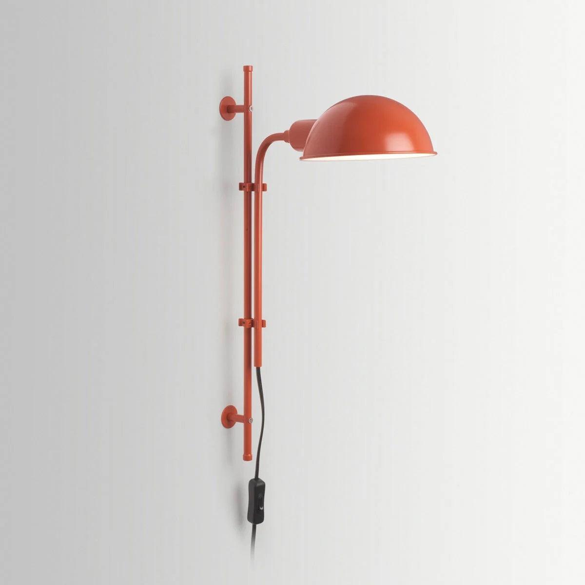 Lampa ścienna FUNICULI terracotta Marset Eye on Design