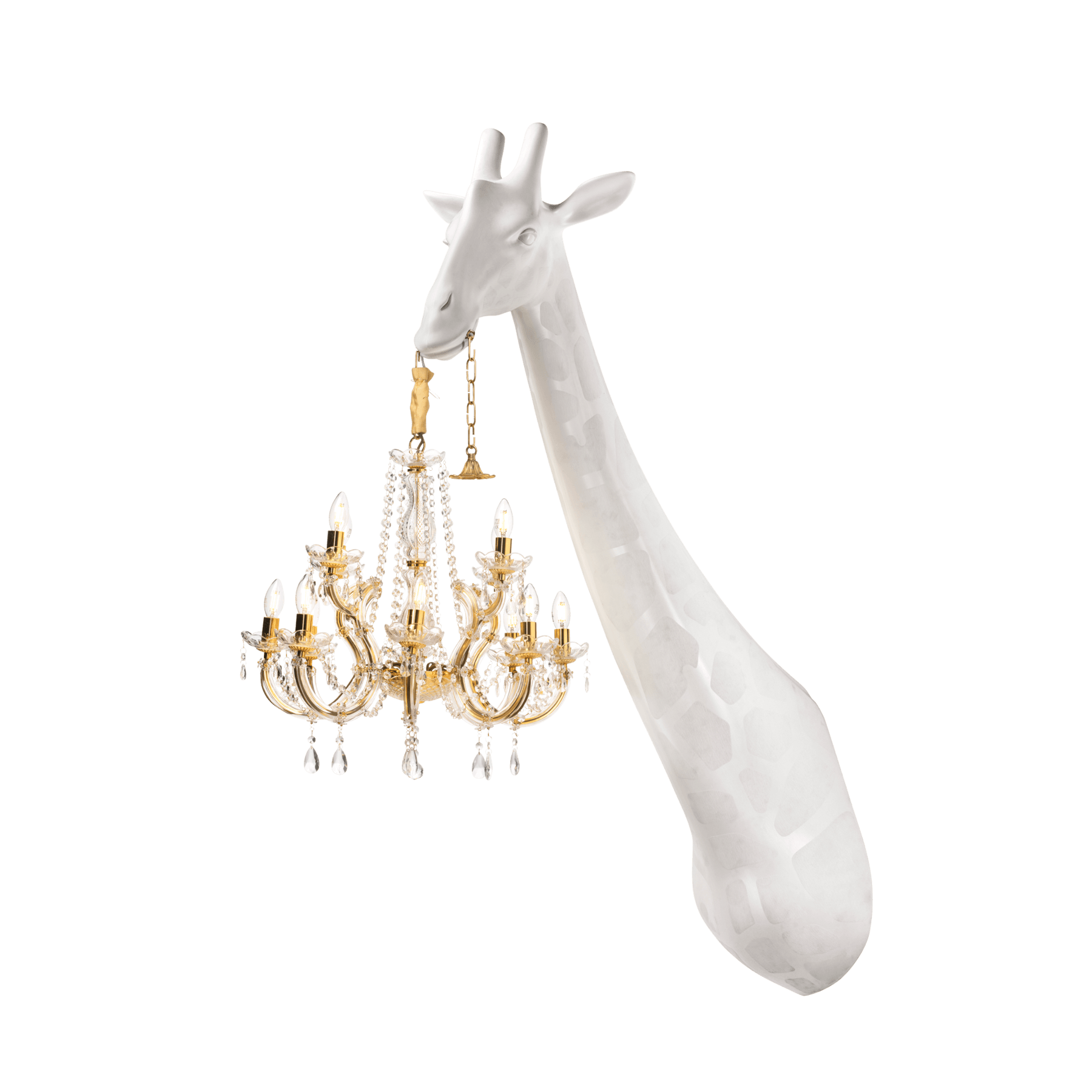 Lampa ścienna GIRAFFE IN LOVE biała Qeeboo Eye on Design