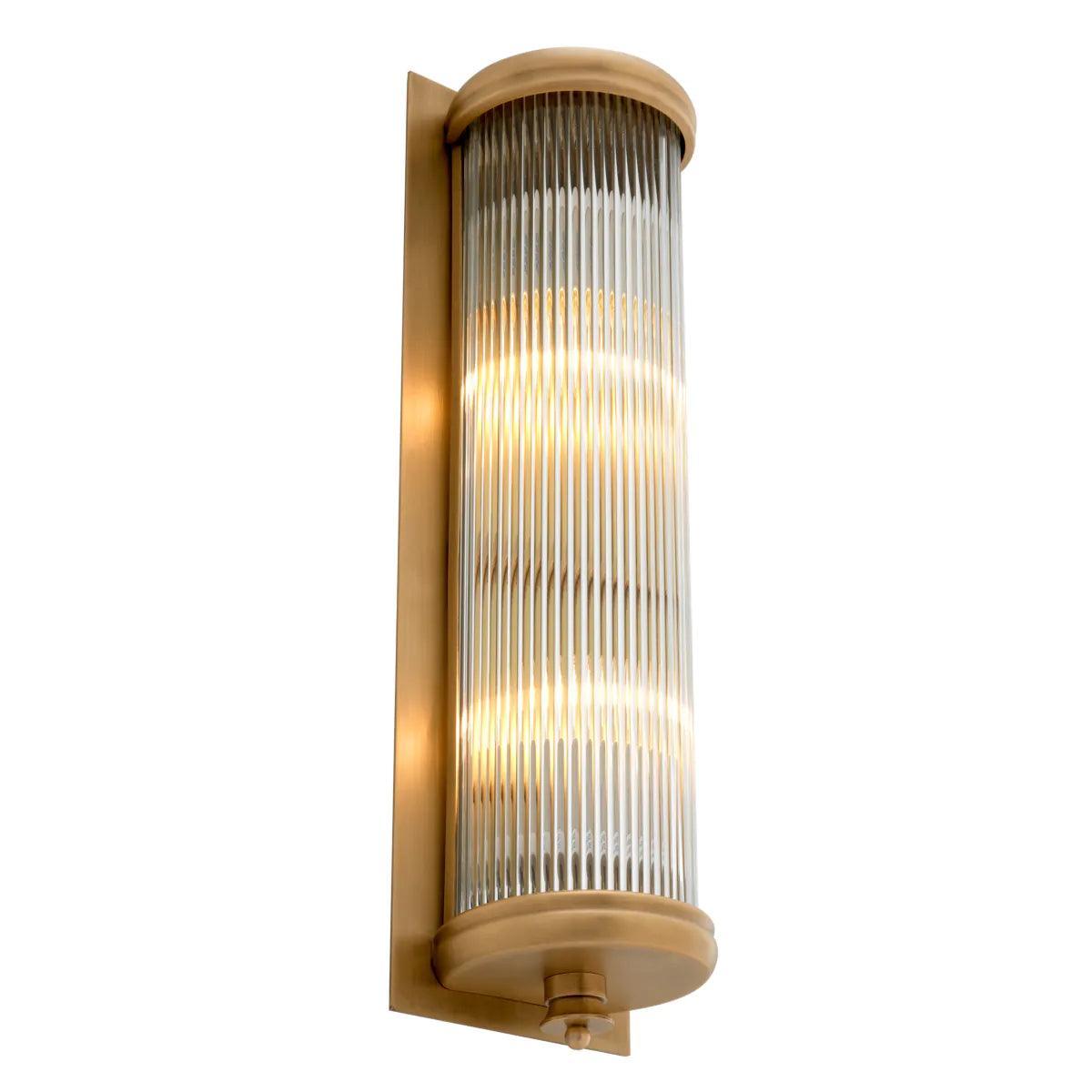 Lampa ścienna GLORIOUS matowy mosiądz Eichholtz 43 cm Eye on Design