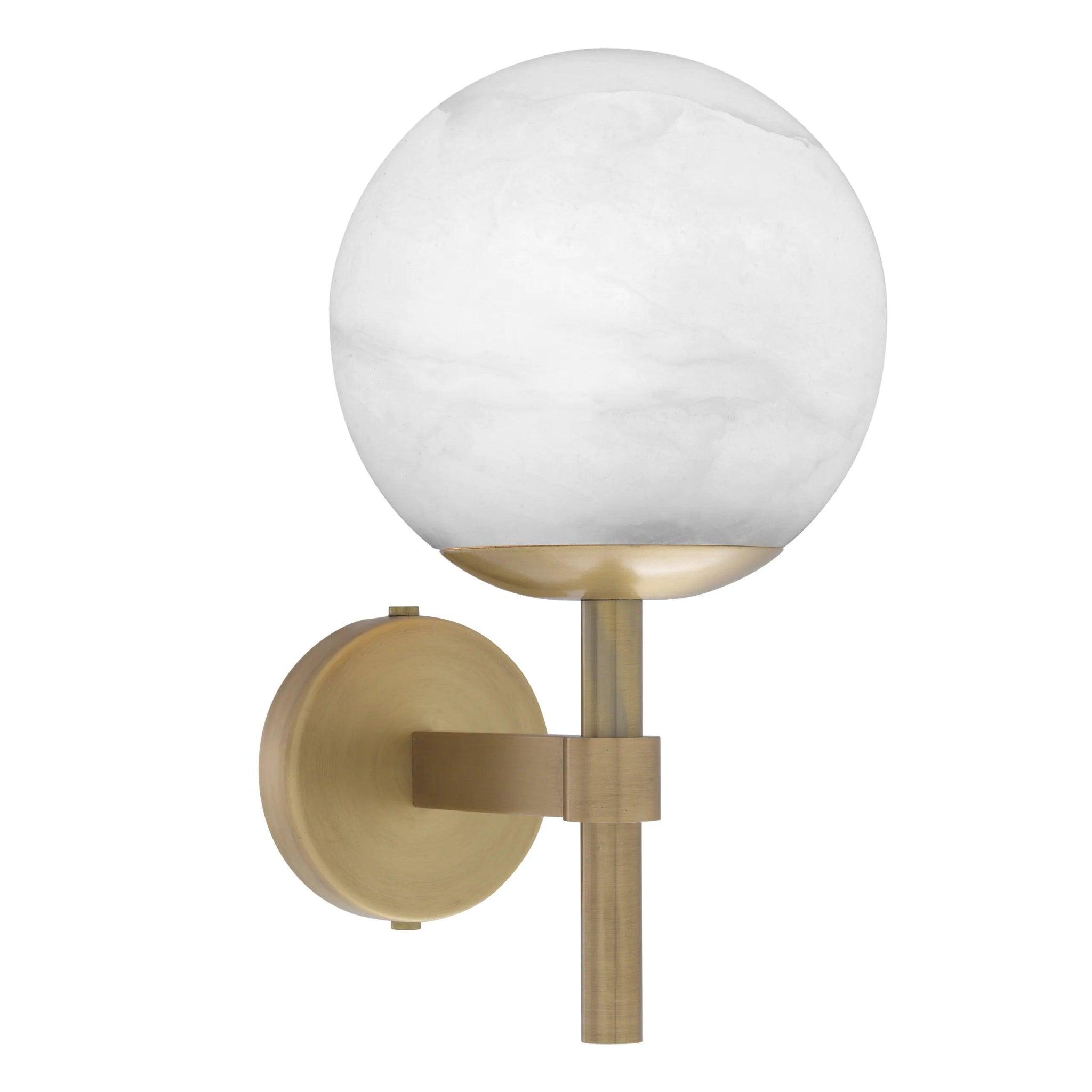 Lampa ścienna JADE mosiężny Eichholtz Eye on Design