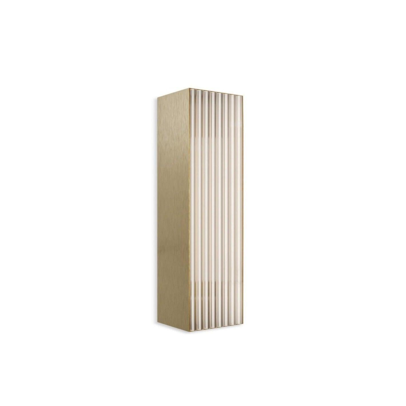 Lampa ścienna STICK satynowy złoty Contardi 30 cm bez opcji ściemniania Eye on Design