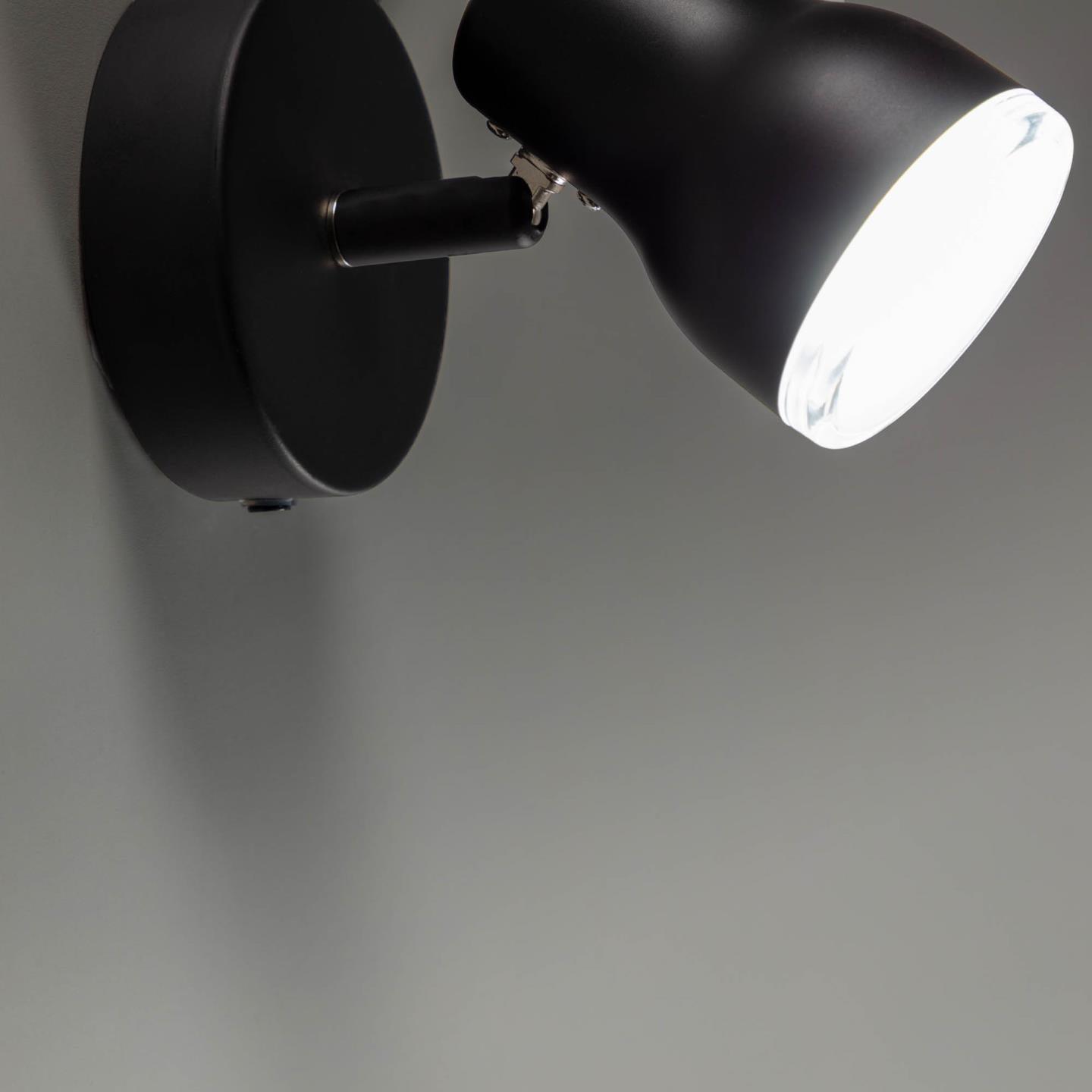 Lampa ścienna TEHILA czarny La Forma Eye on Design