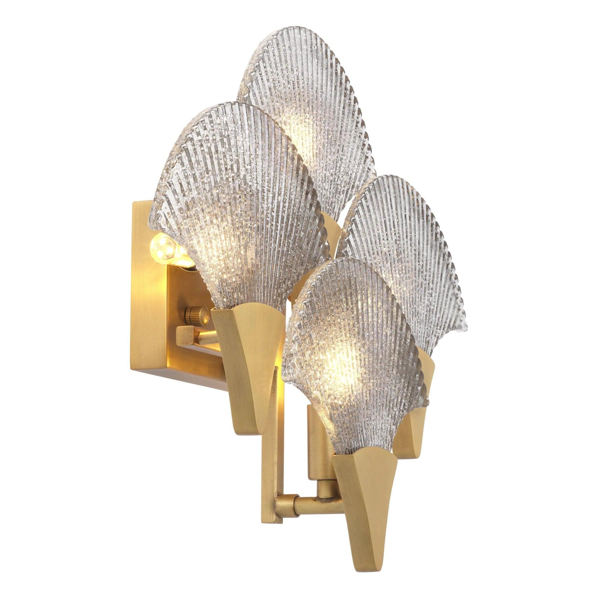Lampa ścienna VITAE mosiężny Eichholtz Eye on Design