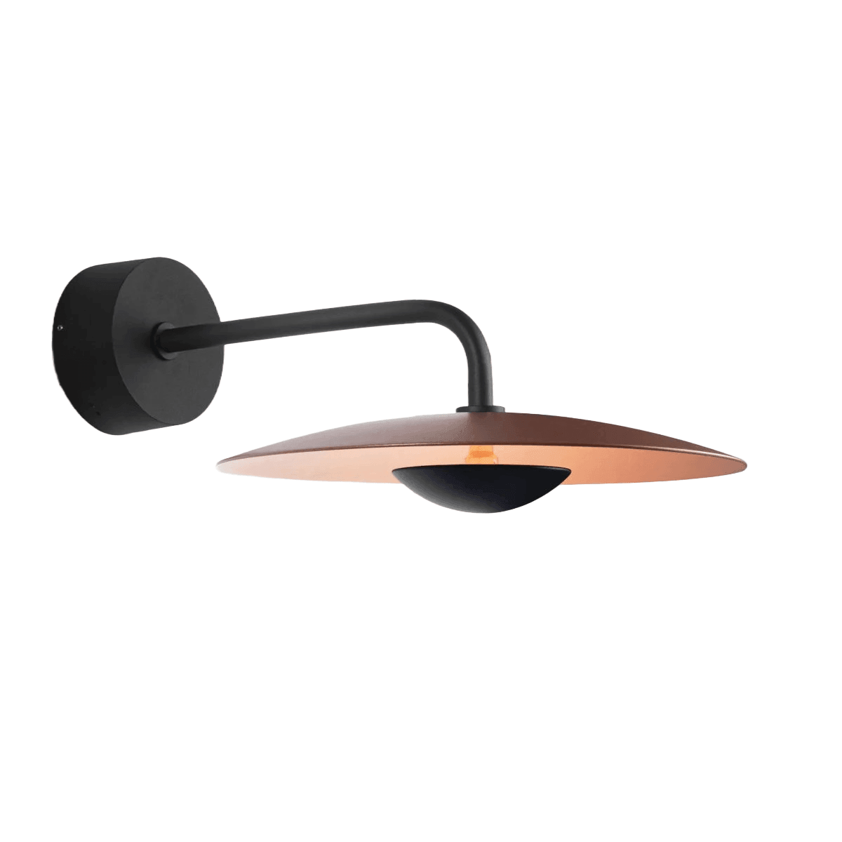 Lampa ścienna zewnętrzna GINGER rdzawobrązowy Marset Eye on Design