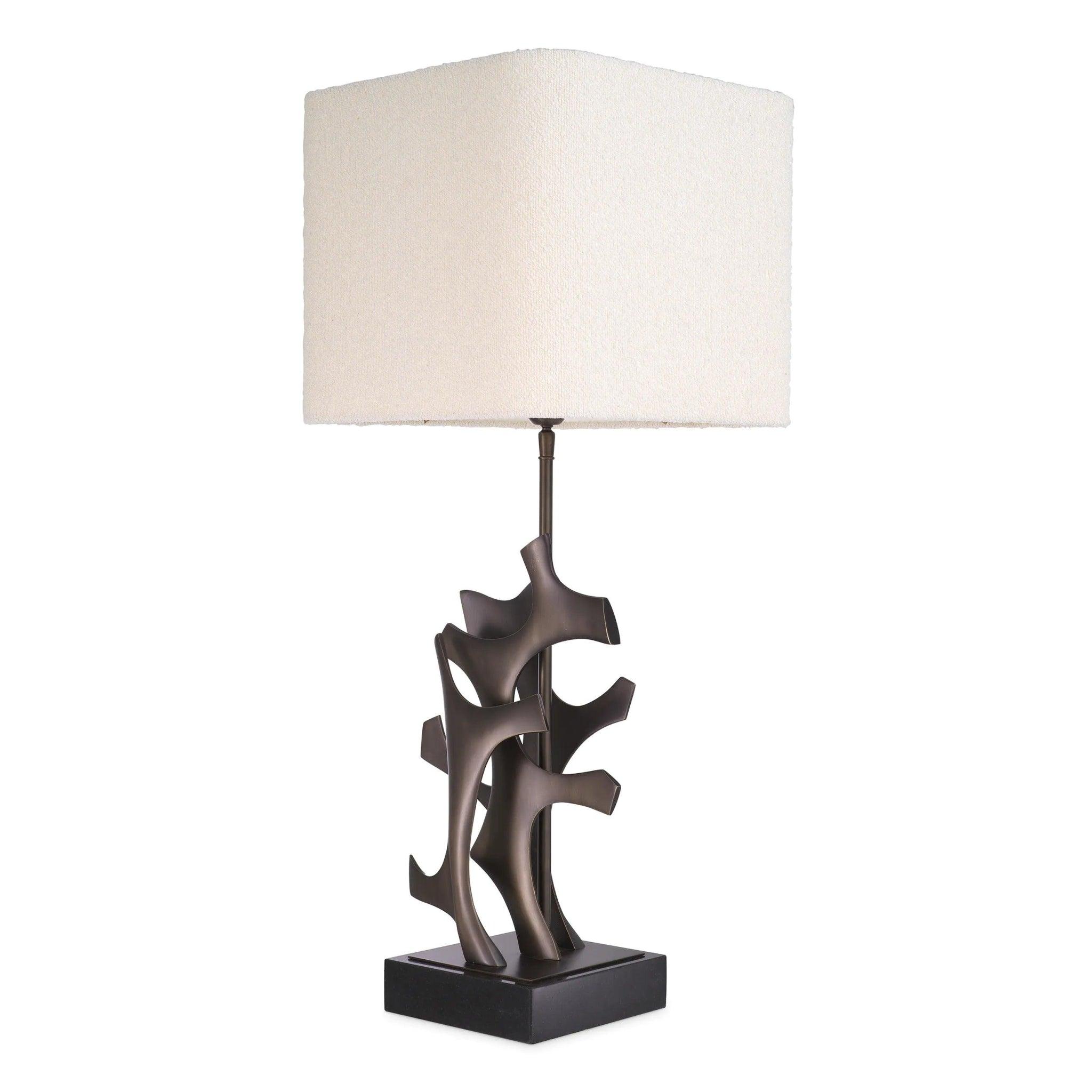 Lampa stołowa AGAPÉ brązowy Eichholtz Eye on Design